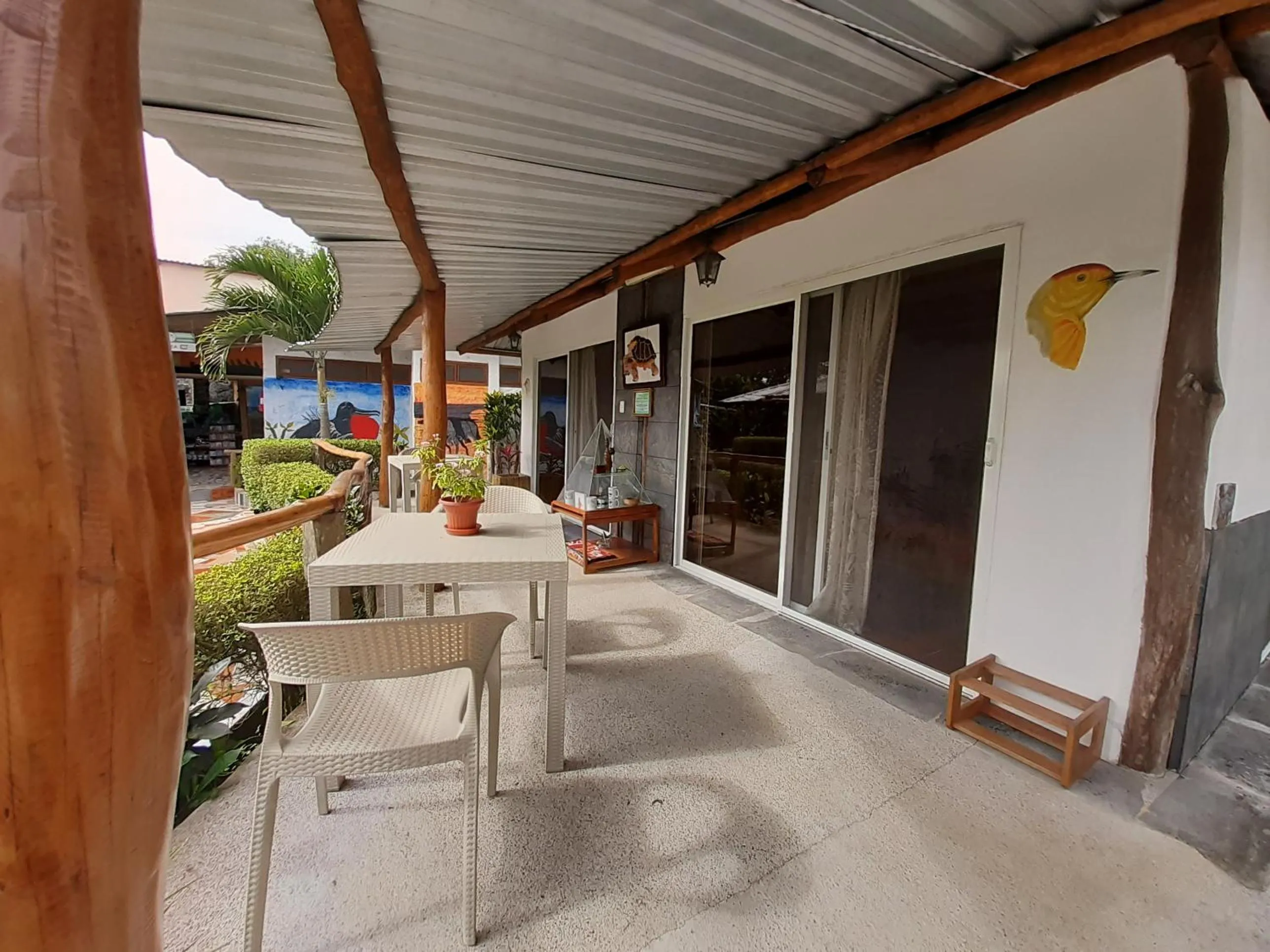Facade/entrance in Suymar Ecolodge Galapagos