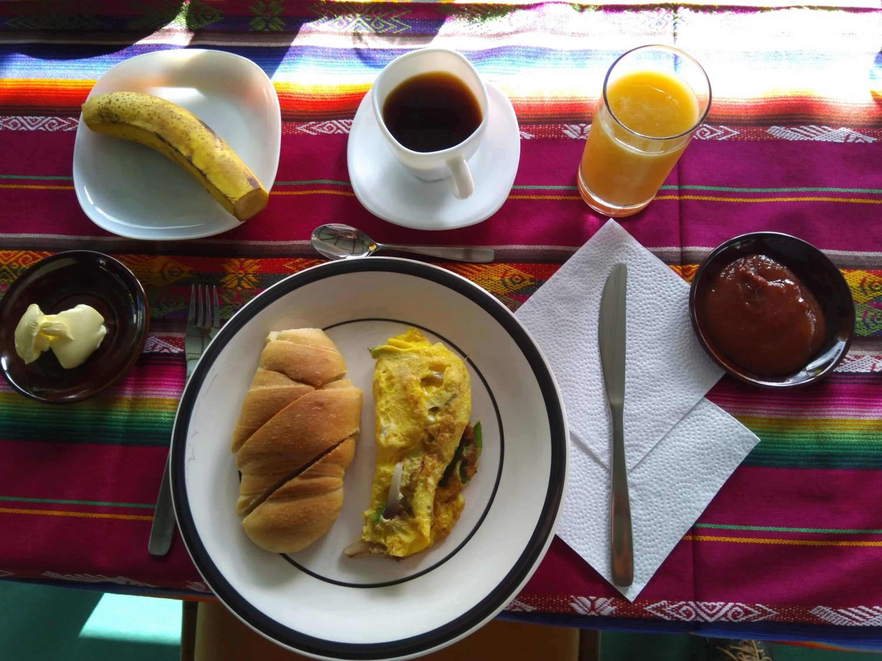 Food close-up in Suymar Ecolodge Galapagos