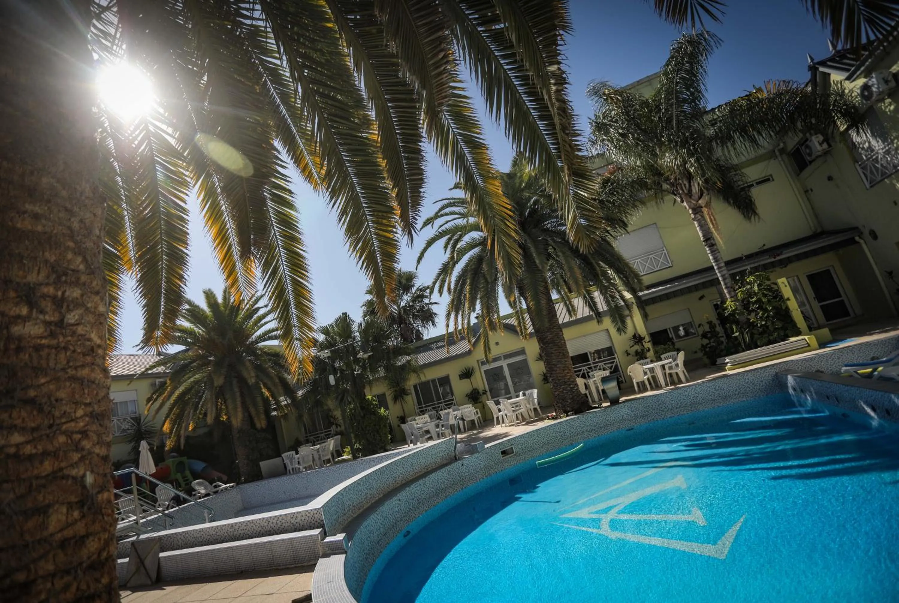 Pool view in Alto Verde Suite & Apart