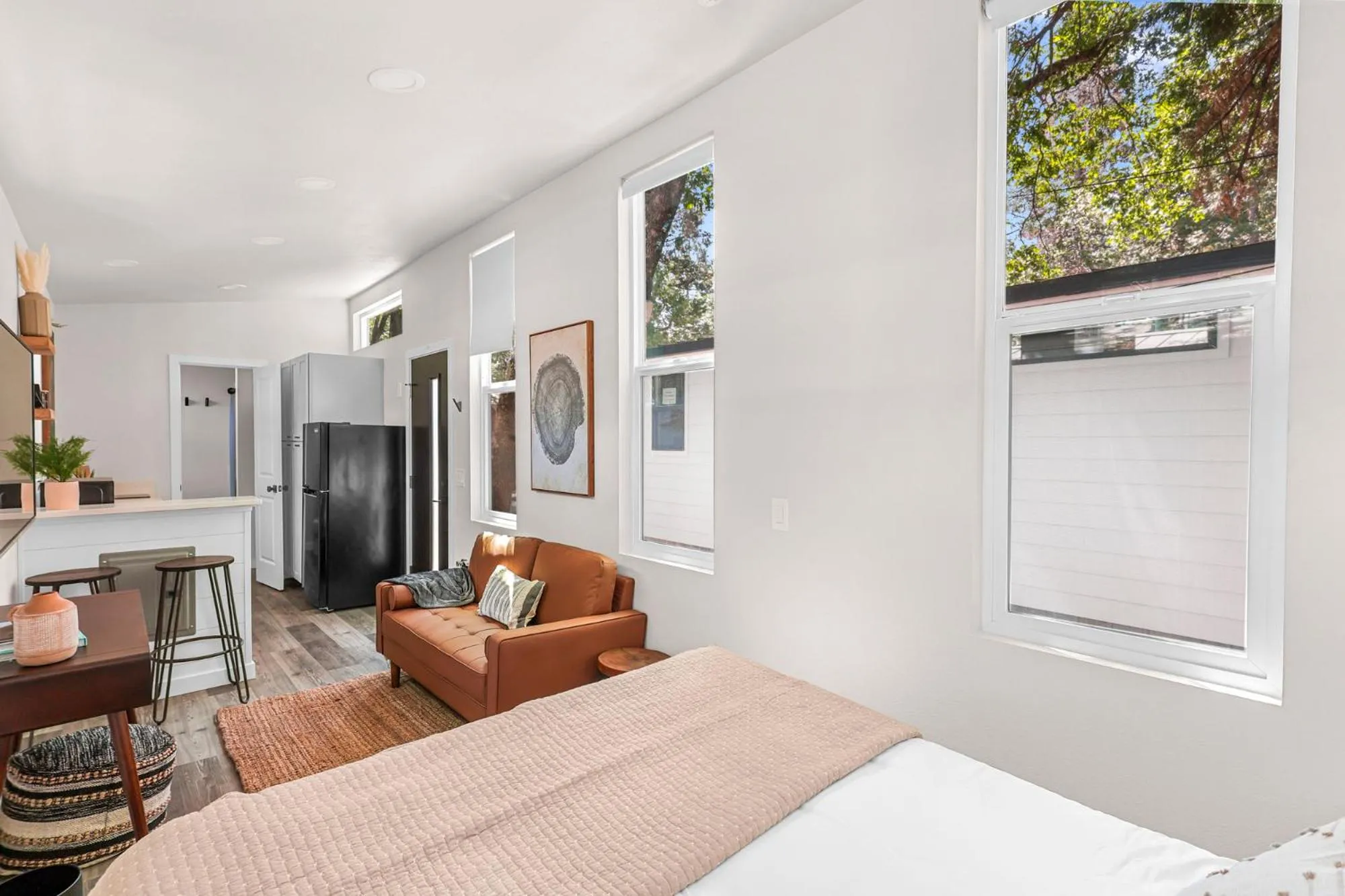 Bed in Cave Springs Resort