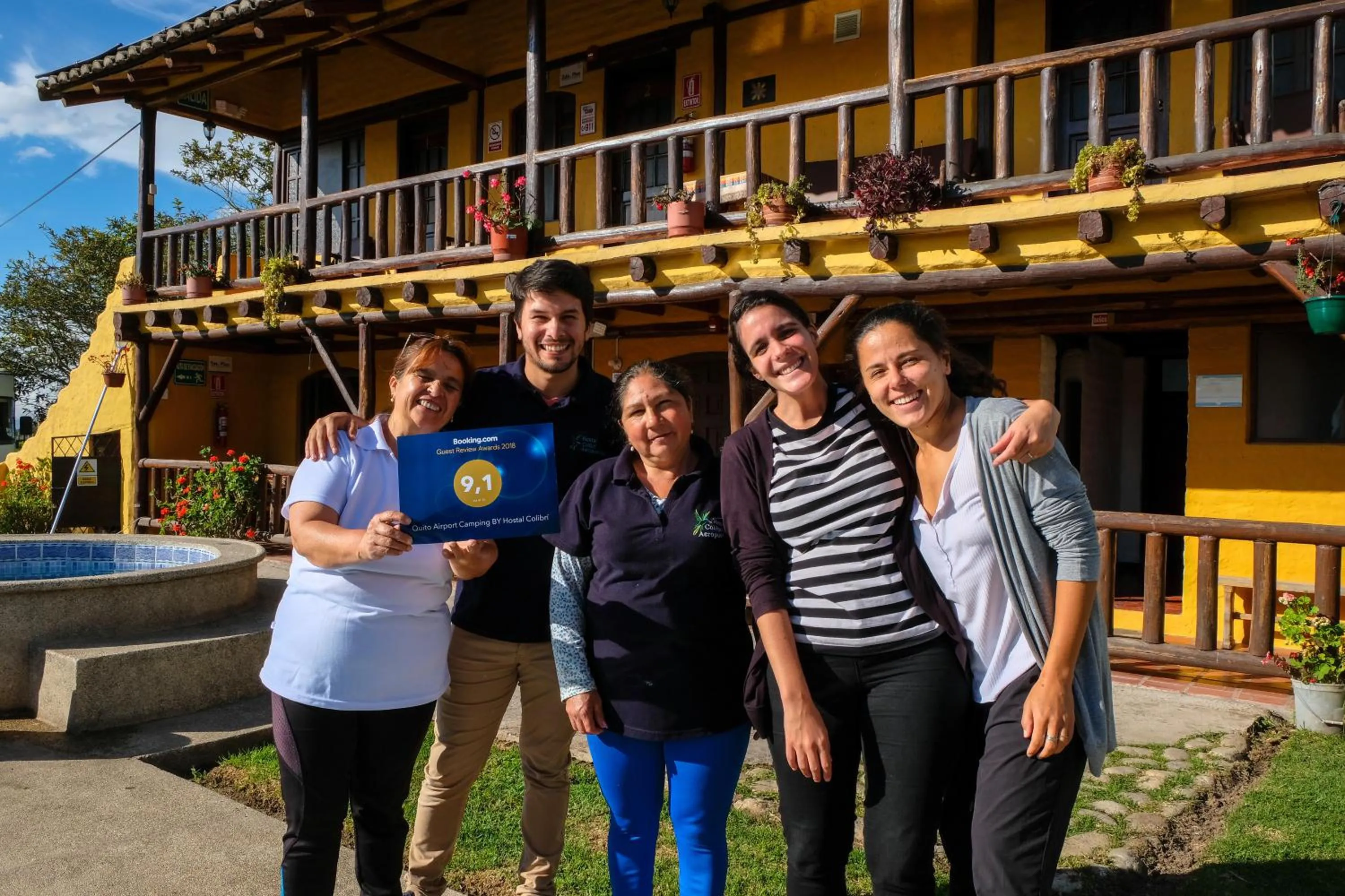 Facade/entrance in Hostería Colibri Aeropuerto