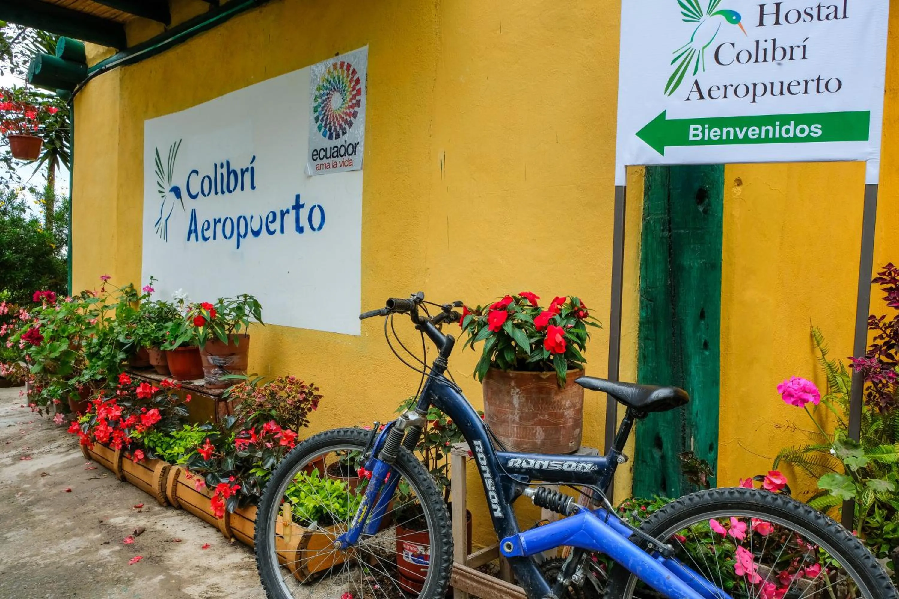 Facade/entrance in Hostería Colibri Aeropuerto