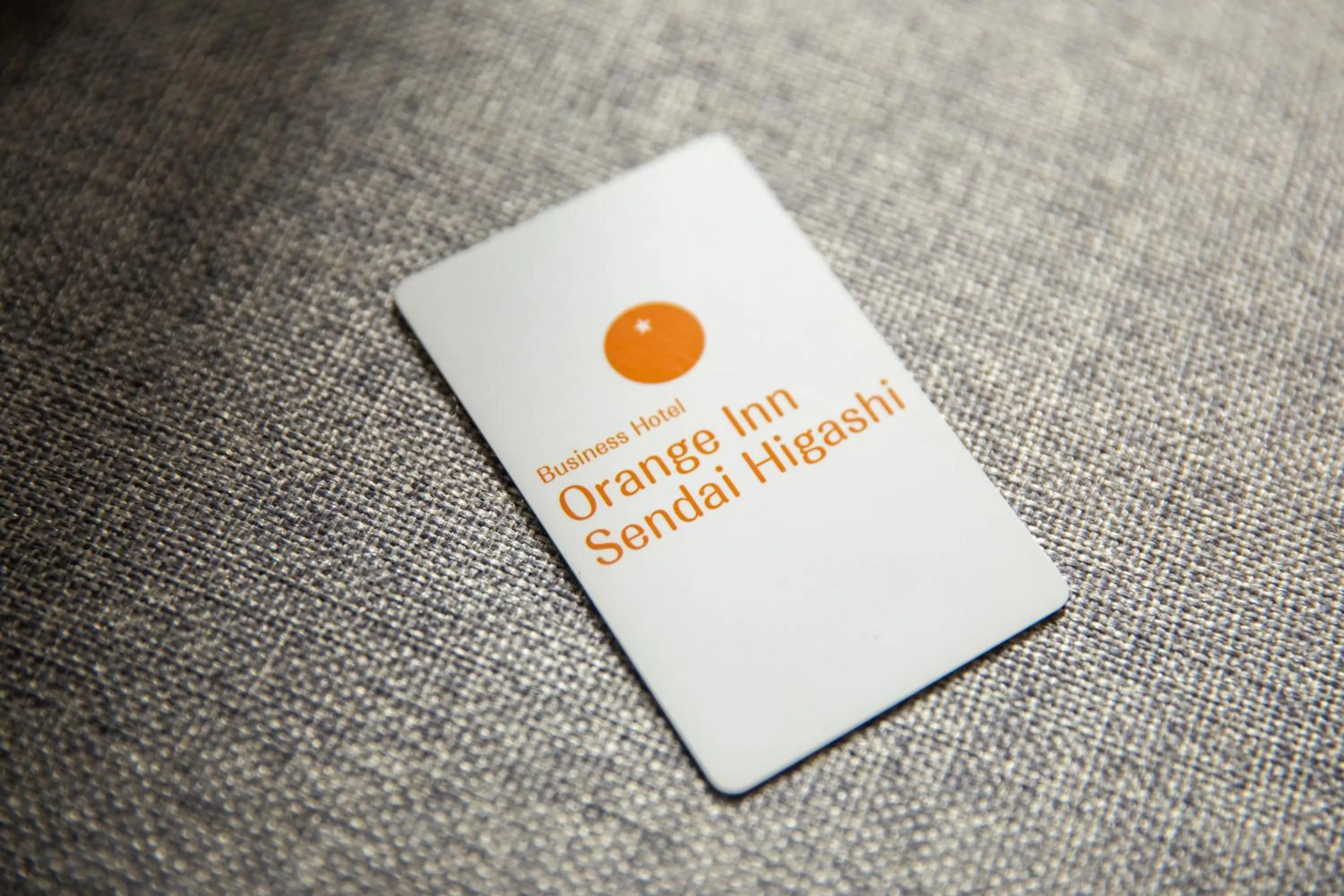 Logo/Certificate/Sign in Orange Inn Sendaihigashi