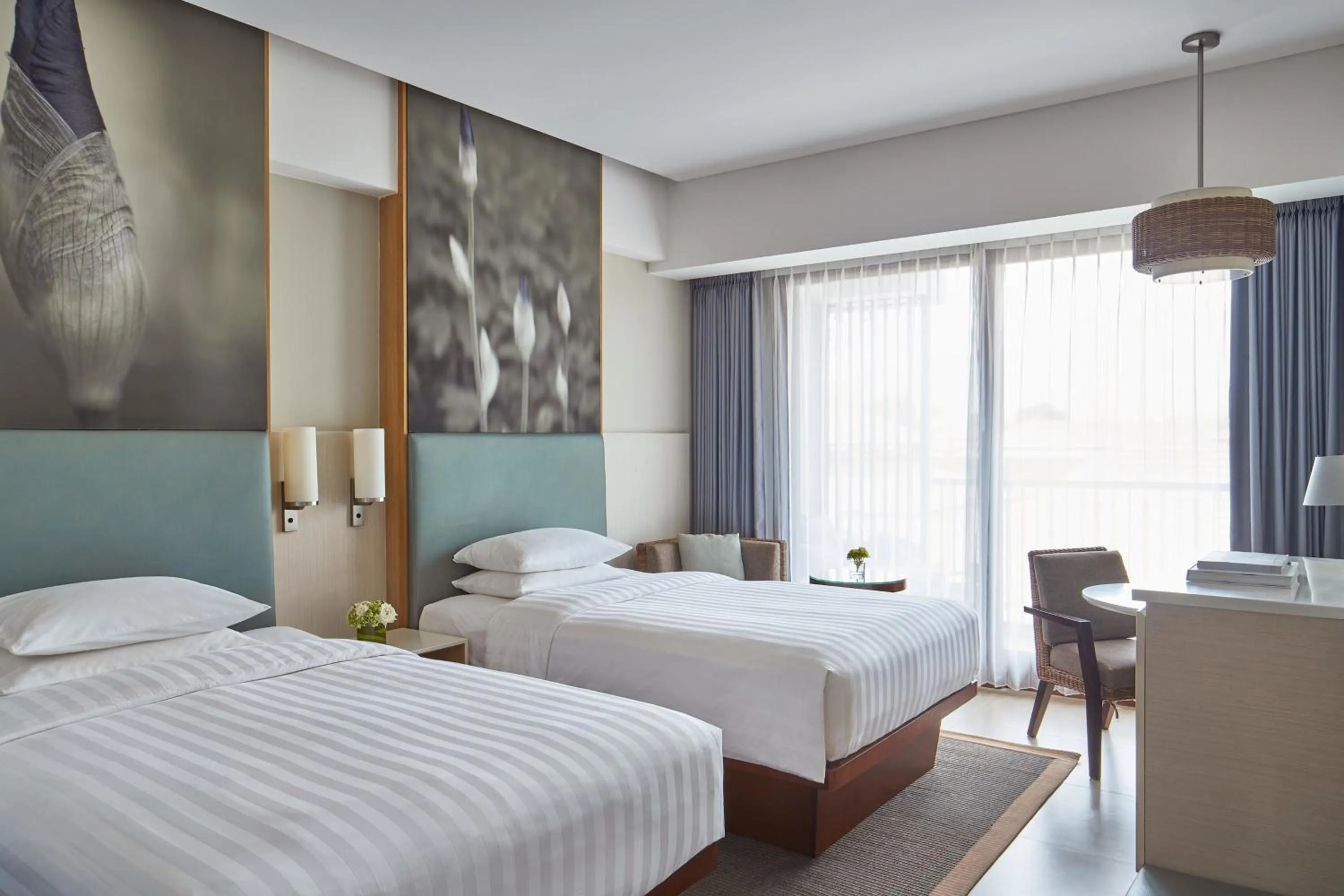 Bed in Courtyard by Marriott Bali Seminyak Resort