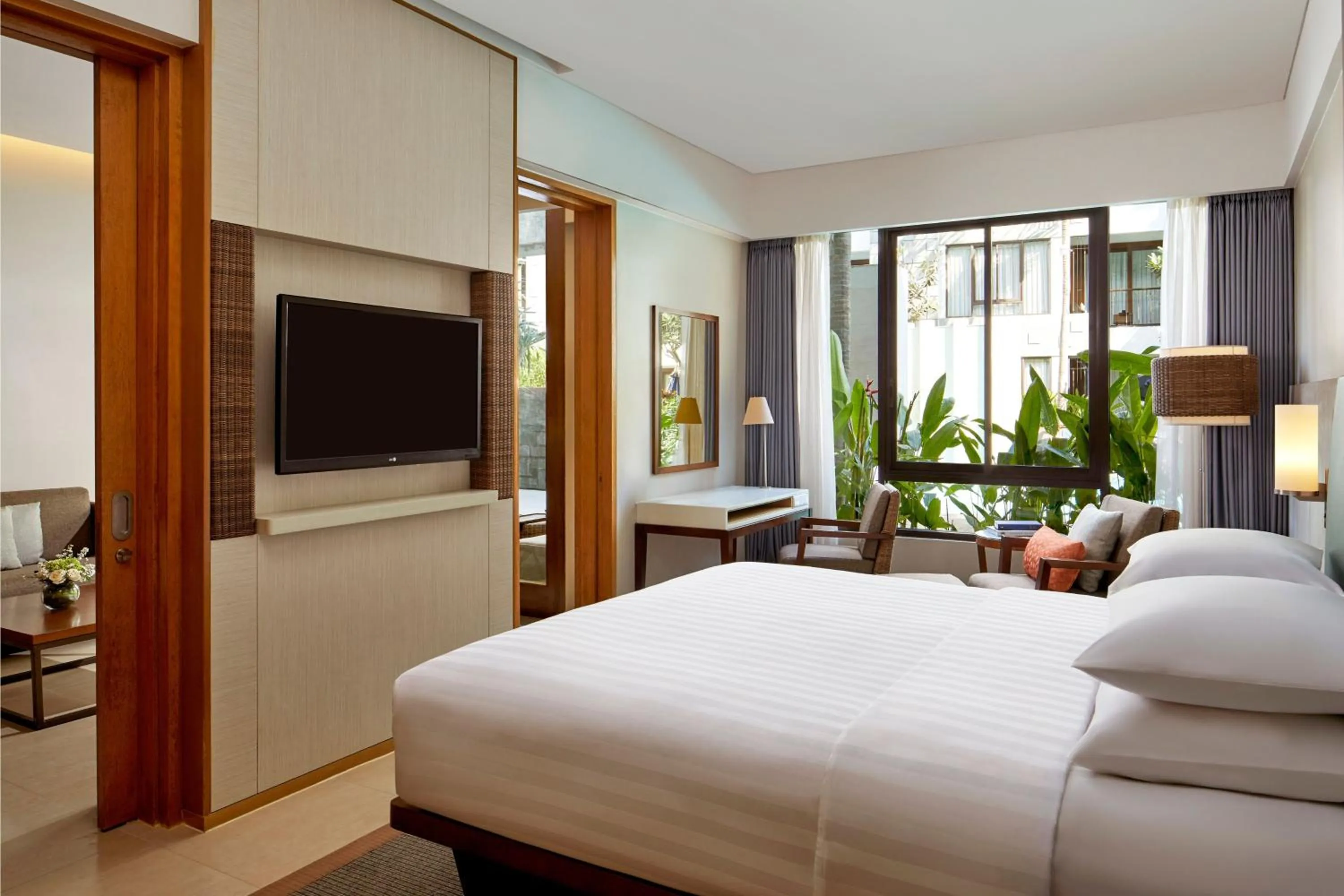 Bed in Courtyard by Marriott Bali Seminyak Resort