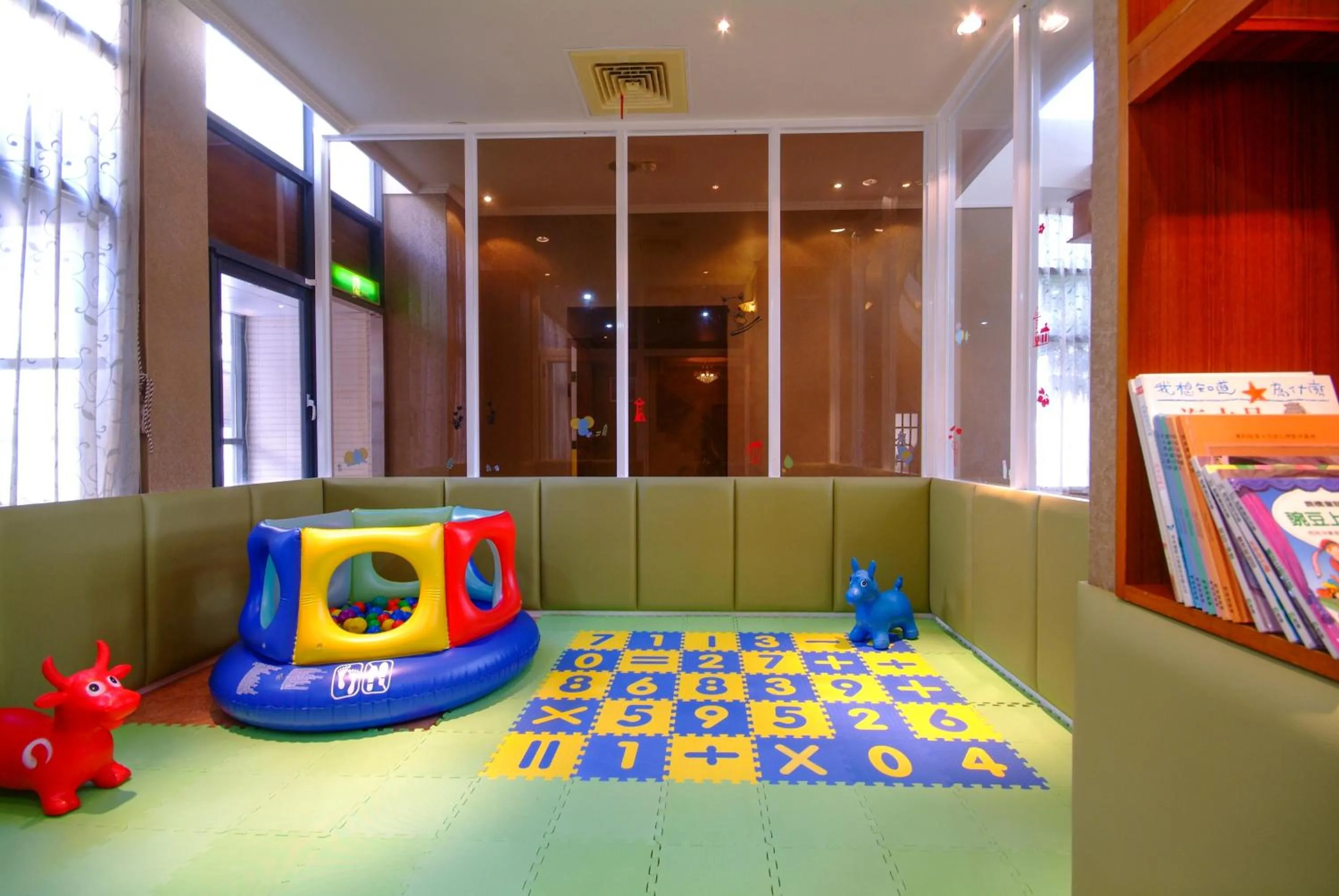 Children play ground in F Hotel Tainan