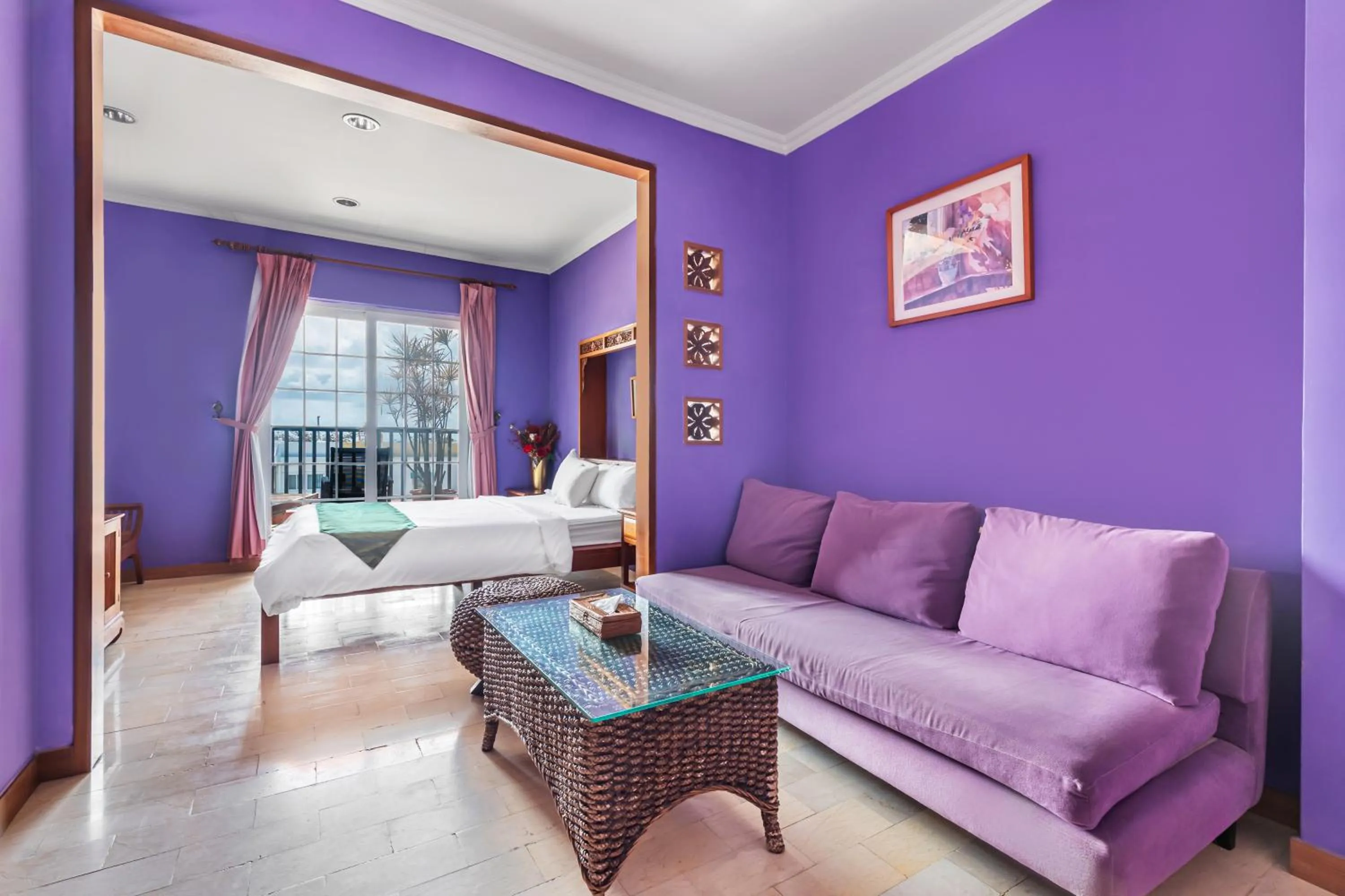 Photo of the whole room in Golden Ocean Azure Hotel