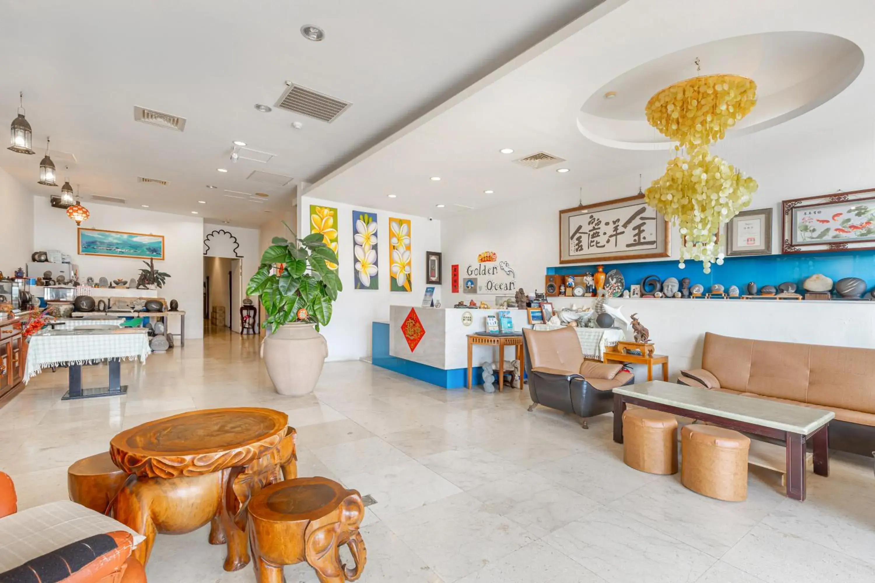 Lobby or reception in Golden Ocean Azure Hotel Lobby or reception in Golden Ocean Azure Hotel