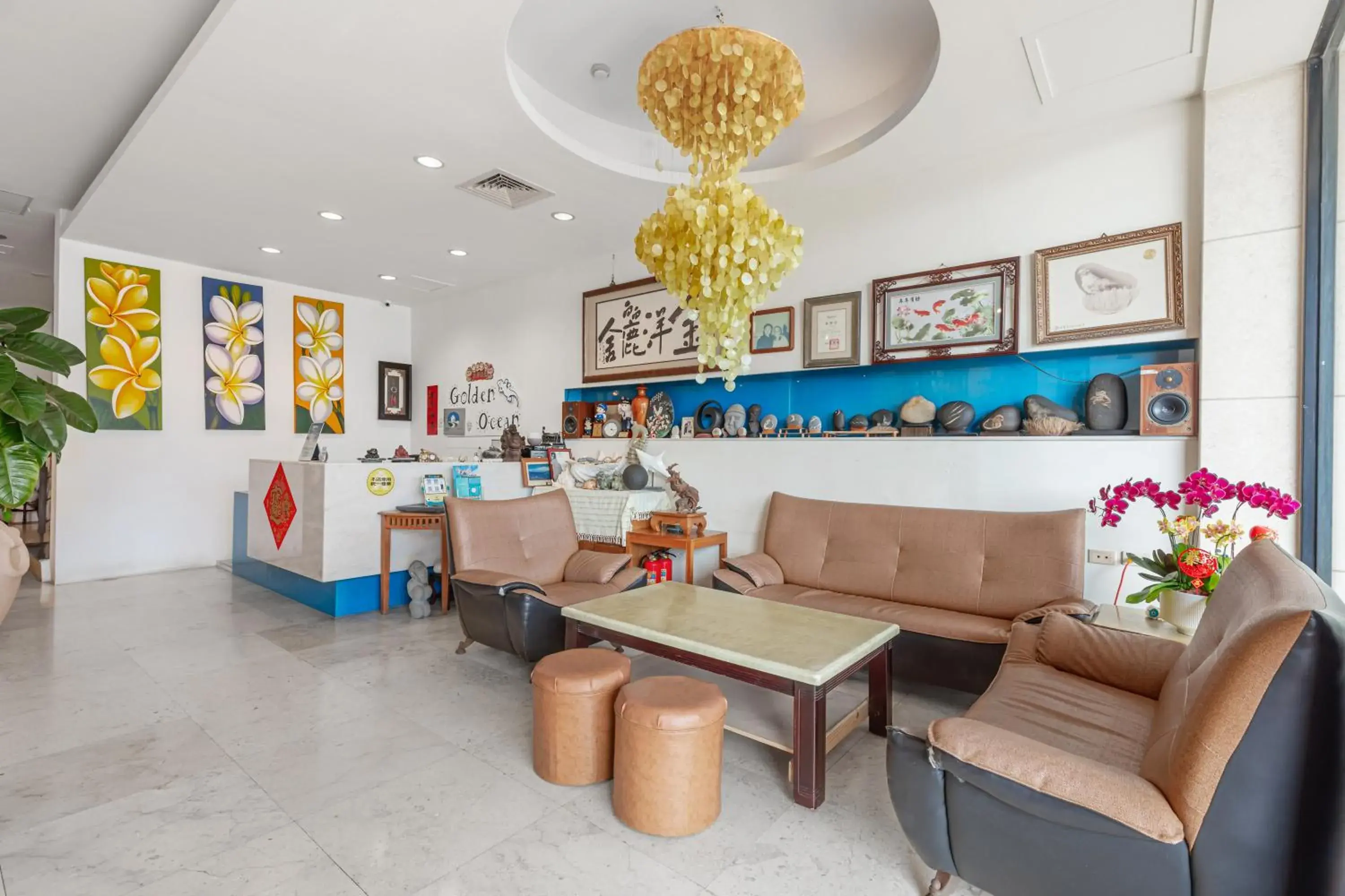 Lobby or reception in Golden Ocean Azure Hotel Lobby or reception in Golden Ocean Azure Hotel