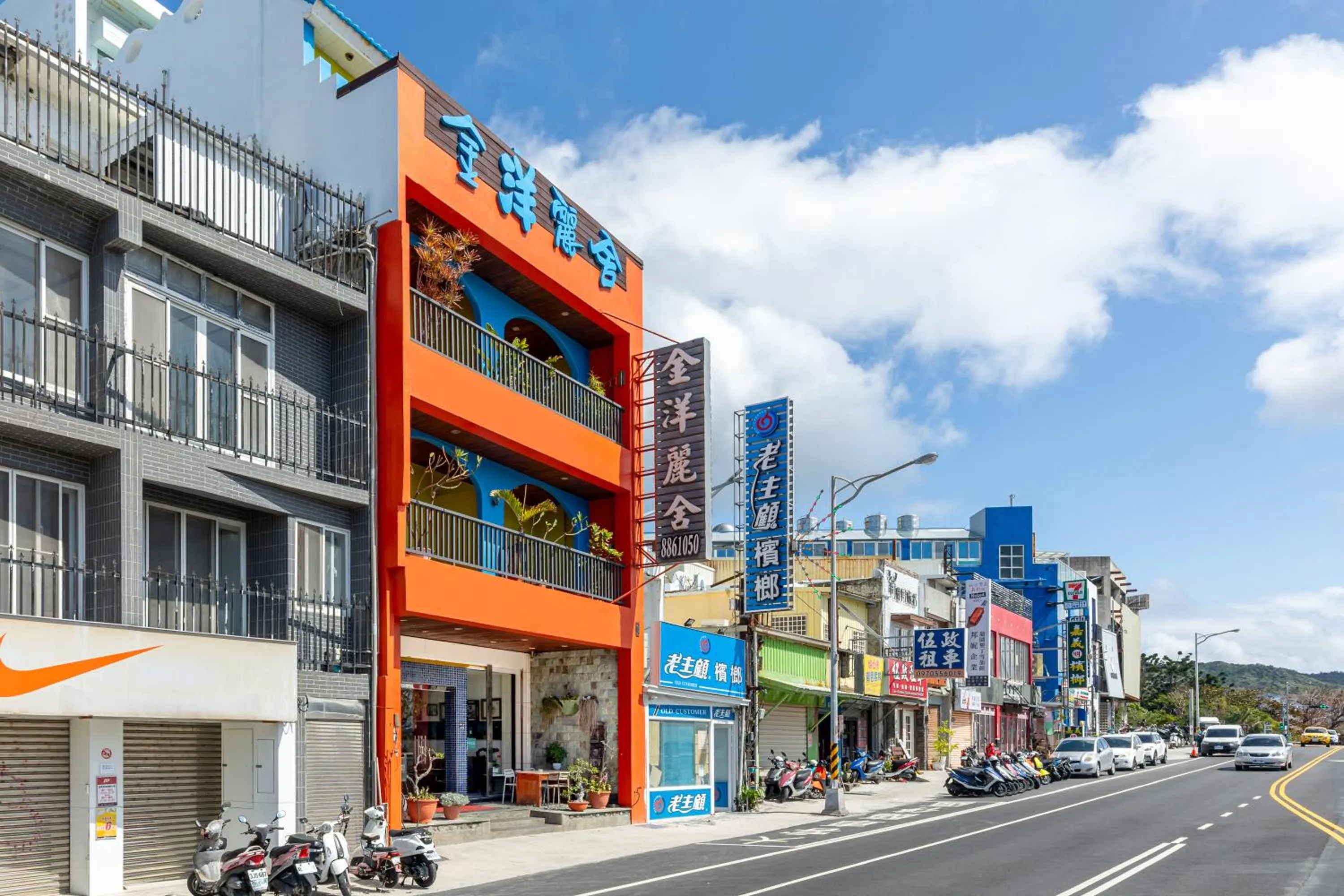 Property building in Golden Ocean Azure Hotel