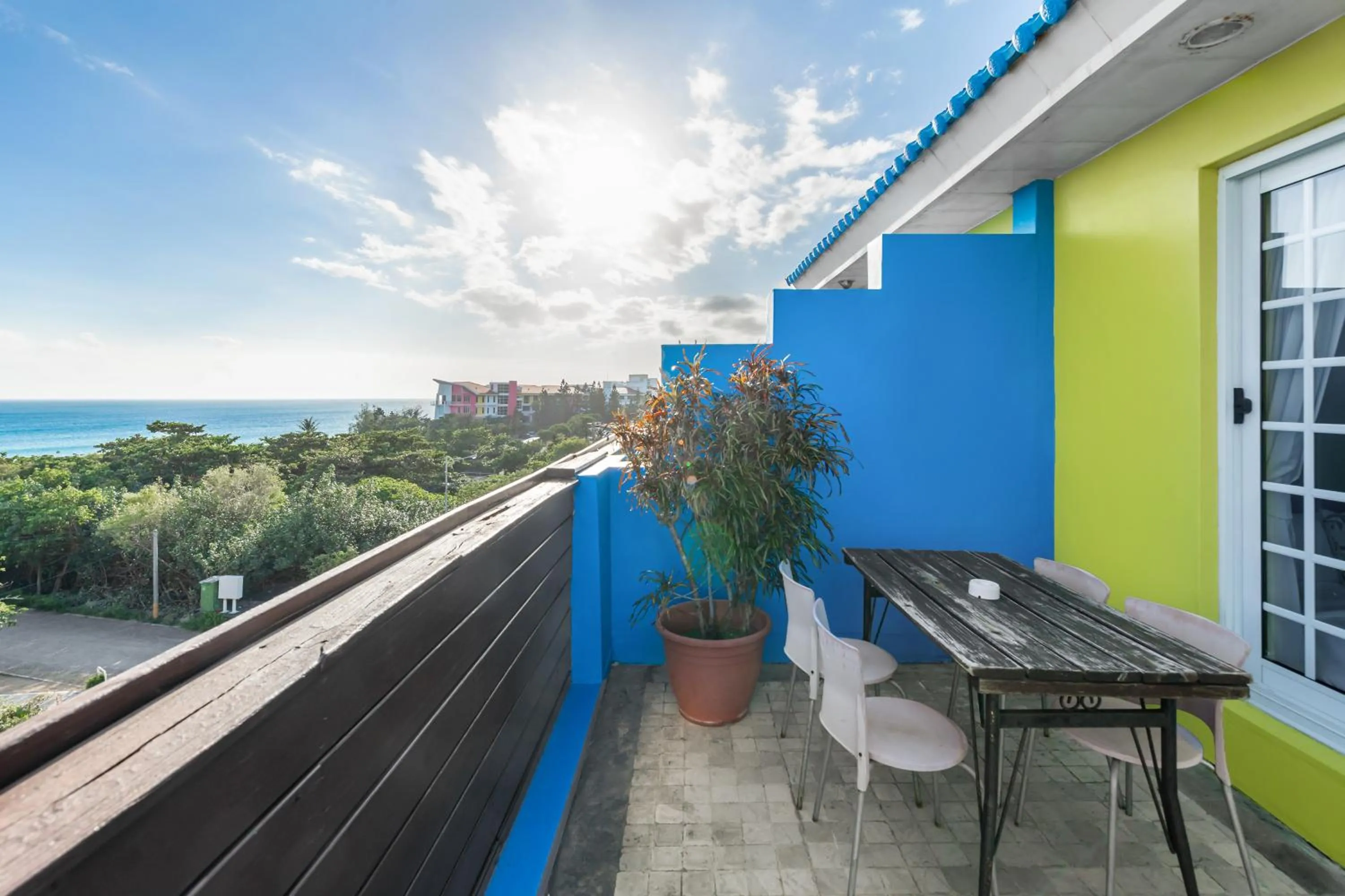 Balcony/Terrace in Golden Ocean Azure Hotel