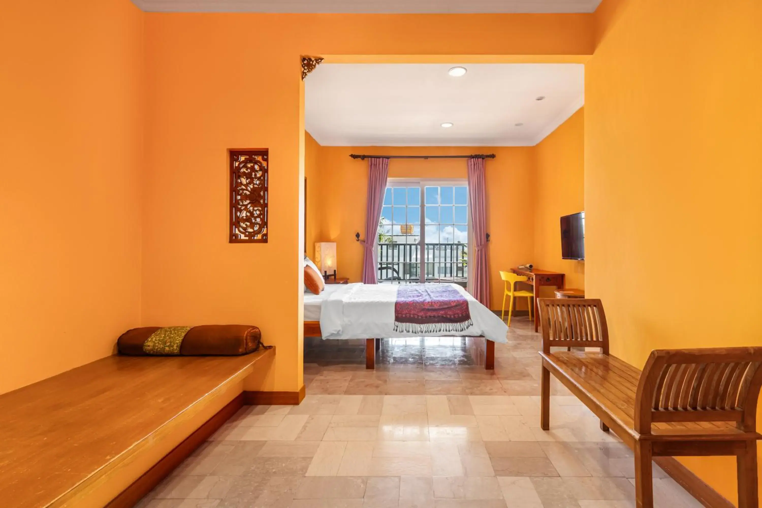 Photo of the whole room, Bed in Golden Ocean Azure Hotel Photo of the whole room, Bed in Golden Ocean Azure Hotel