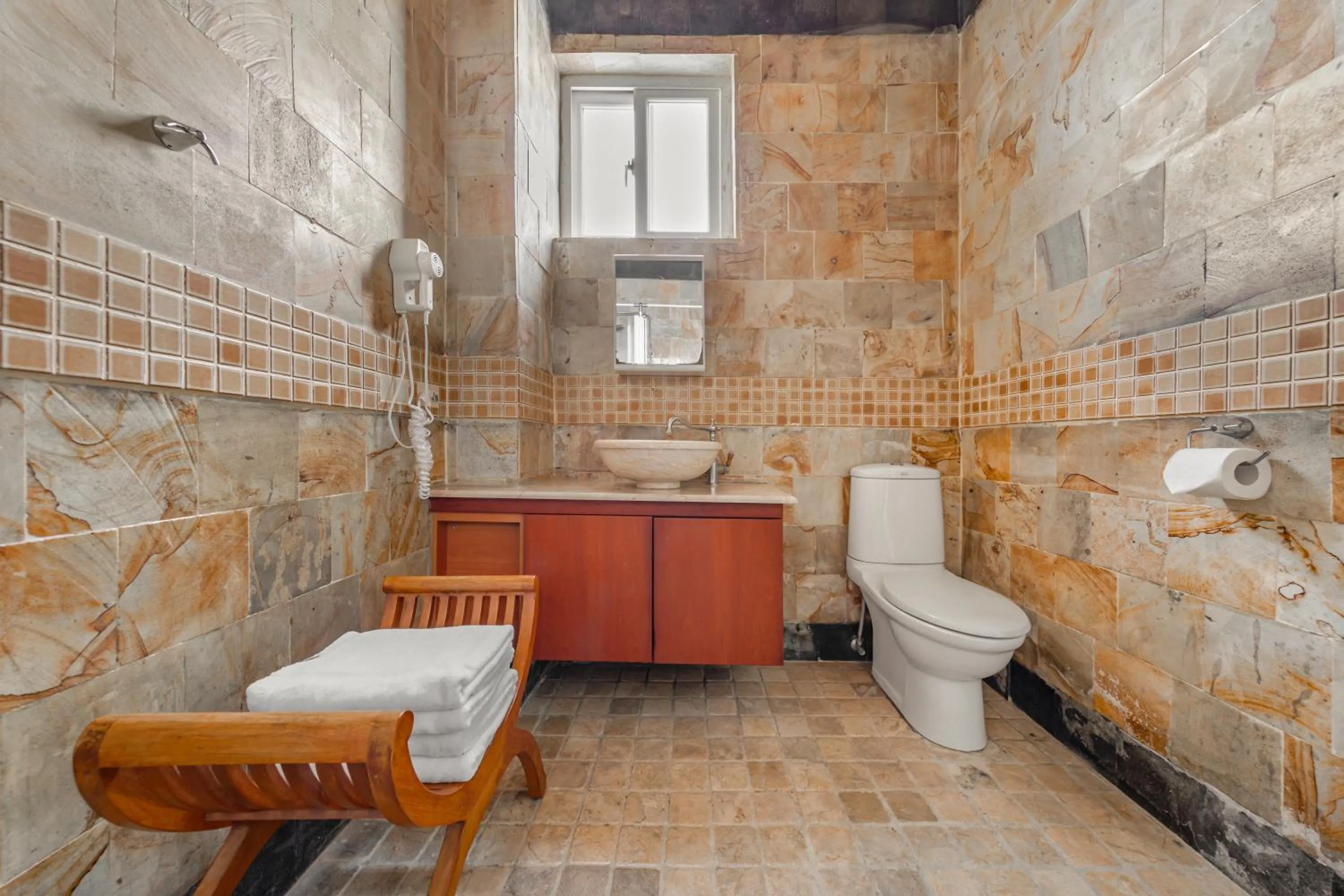 Bathroom in Golden Ocean Azure Hotel