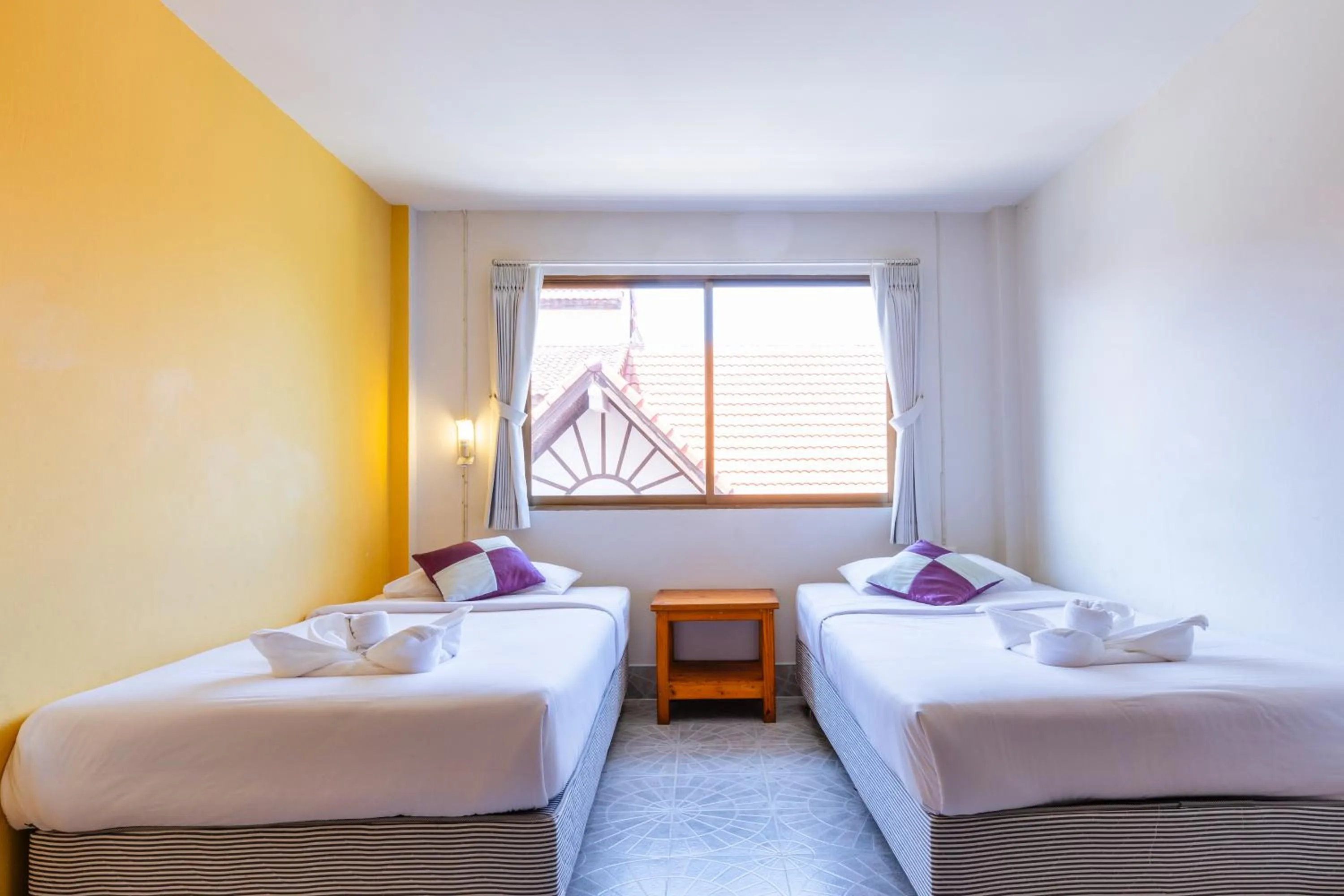 Bed in Hua Hin Star Hotel