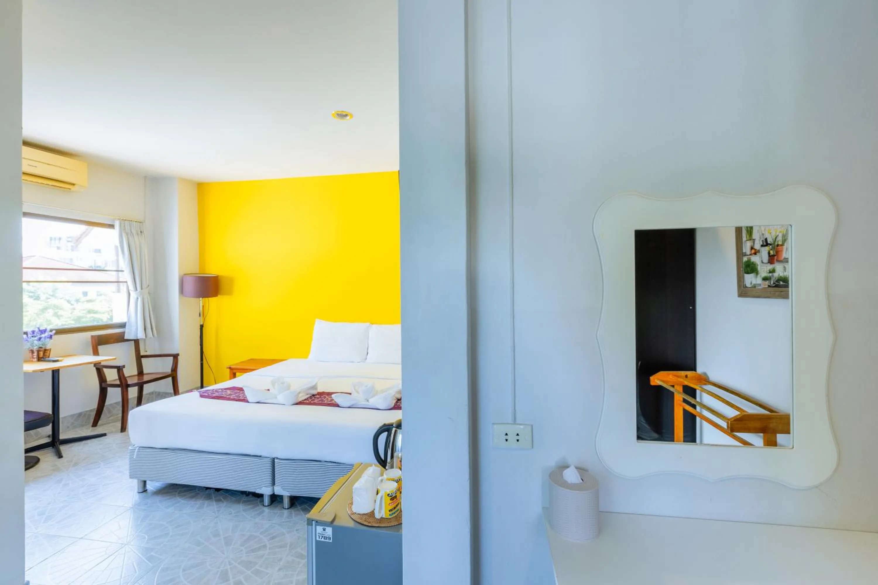 Bed in Hua Hin Star Hotel