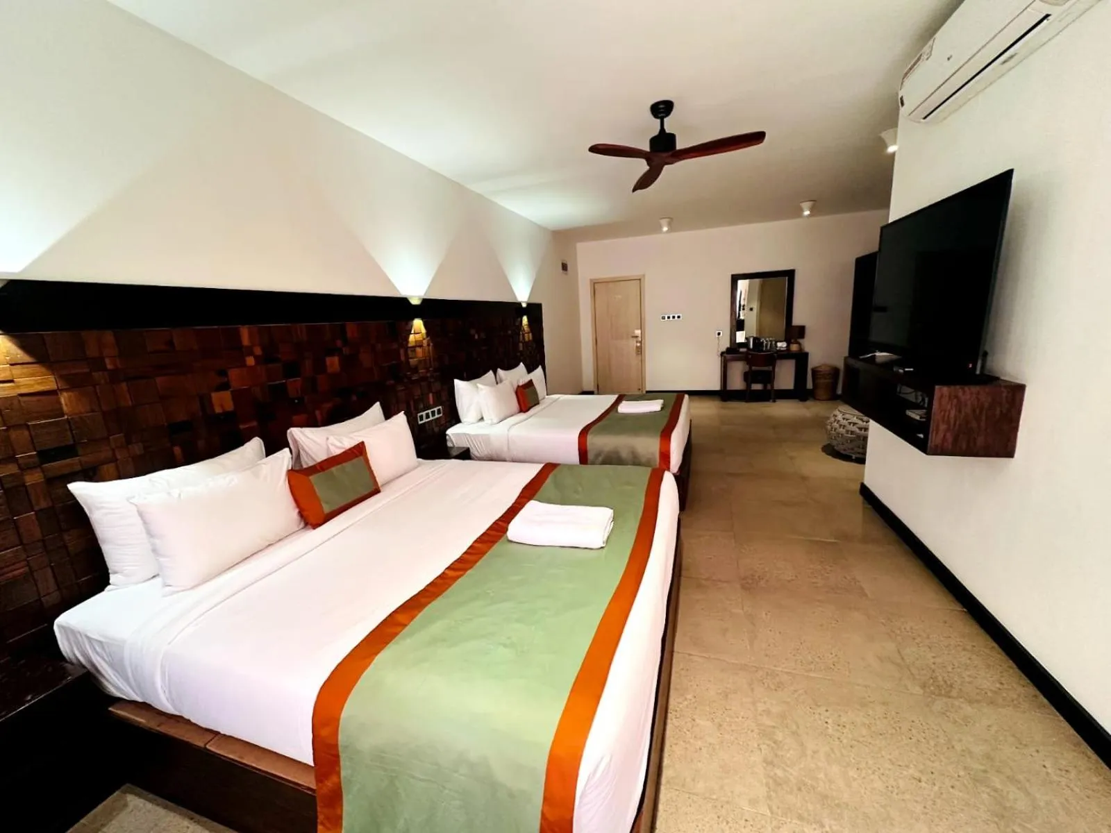 Bed in Ella Flower Garden Resort