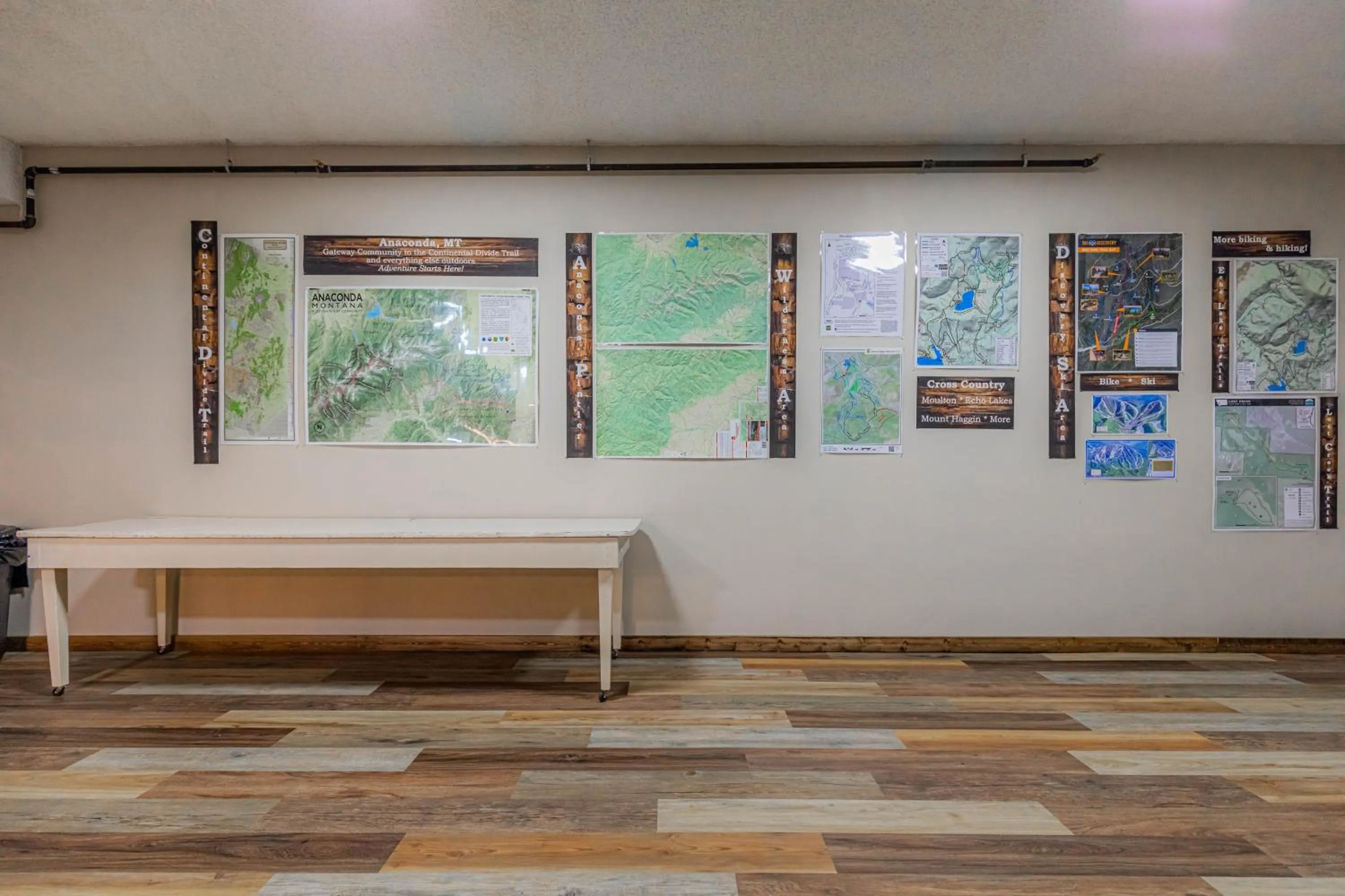 Property building in Pintler's Portal Hostel