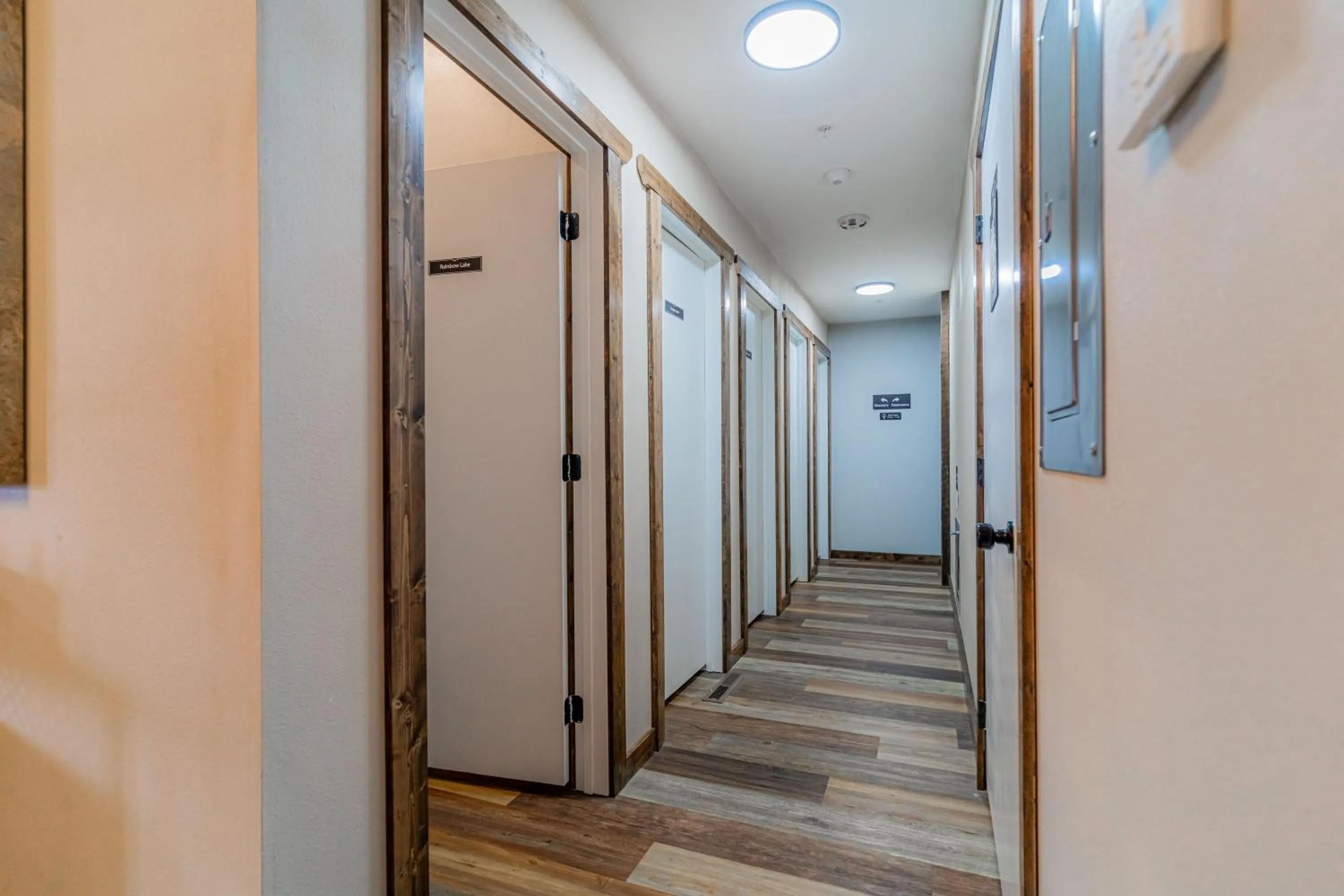 Shower in Pintler's Portal Hostel