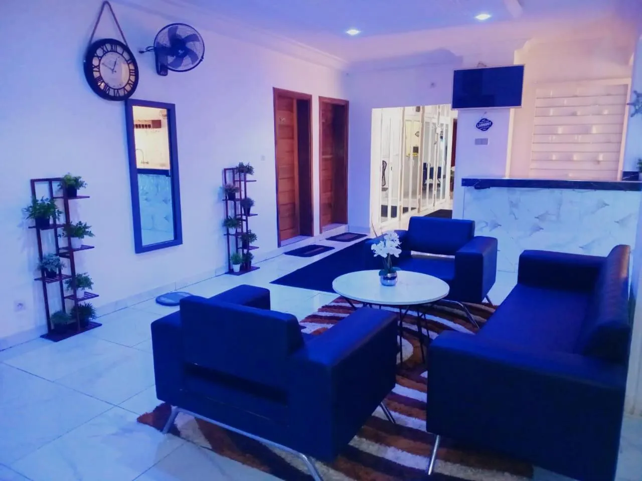 Seating area in Bi-Hotel 1