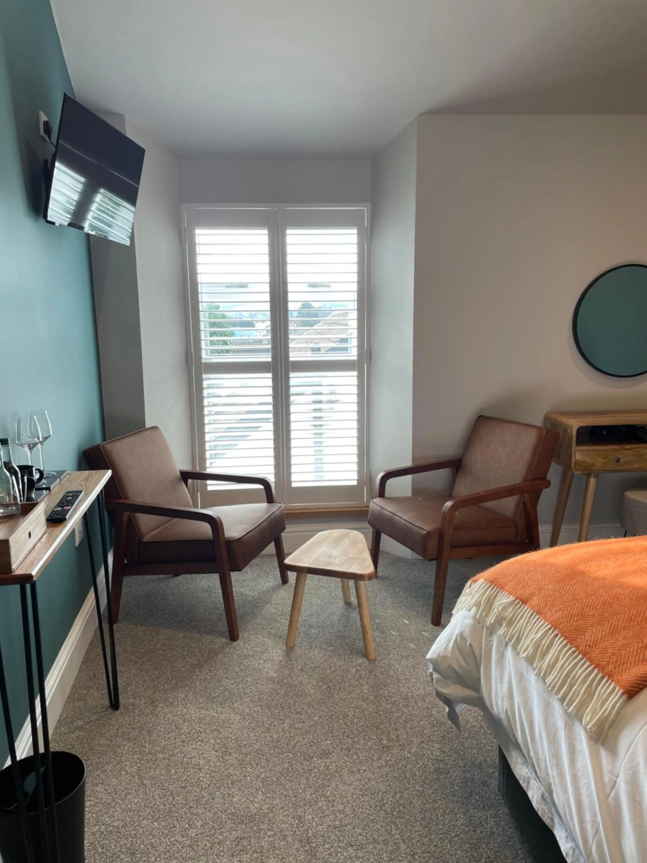 TV and multimedia, Bed in Rooms at Allium