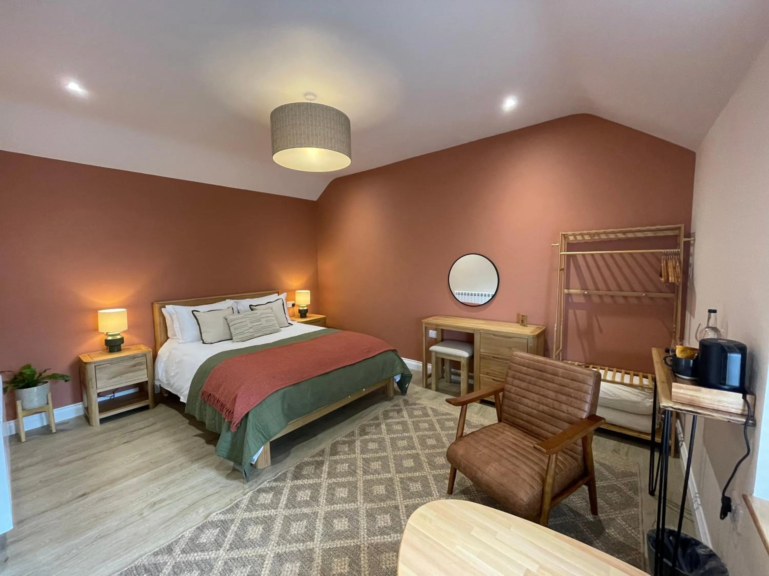 Bed in Rooms at Allium