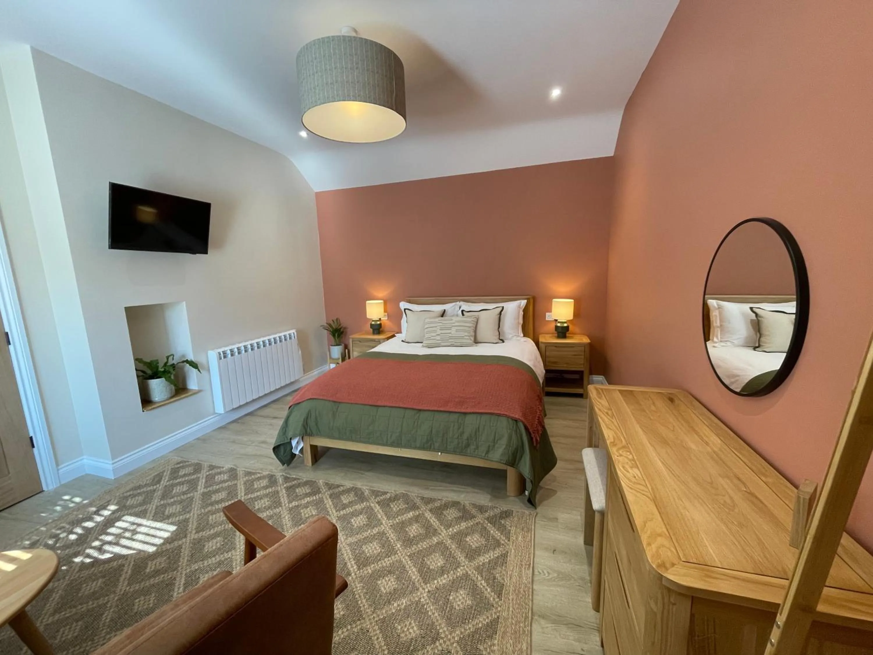 Bed in Rooms at Allium