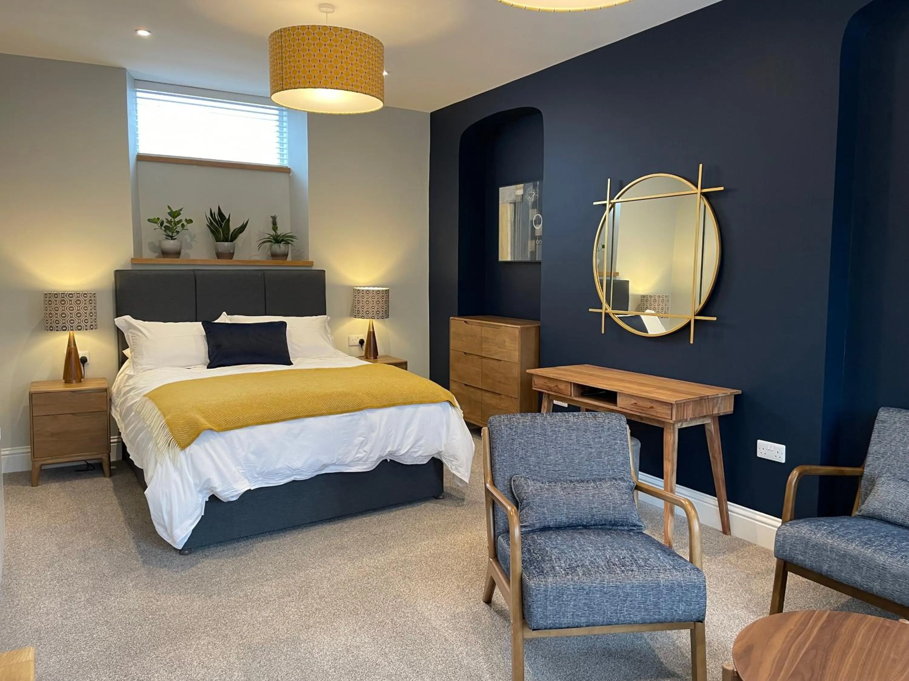 Living room, Bed in Rooms at Allium