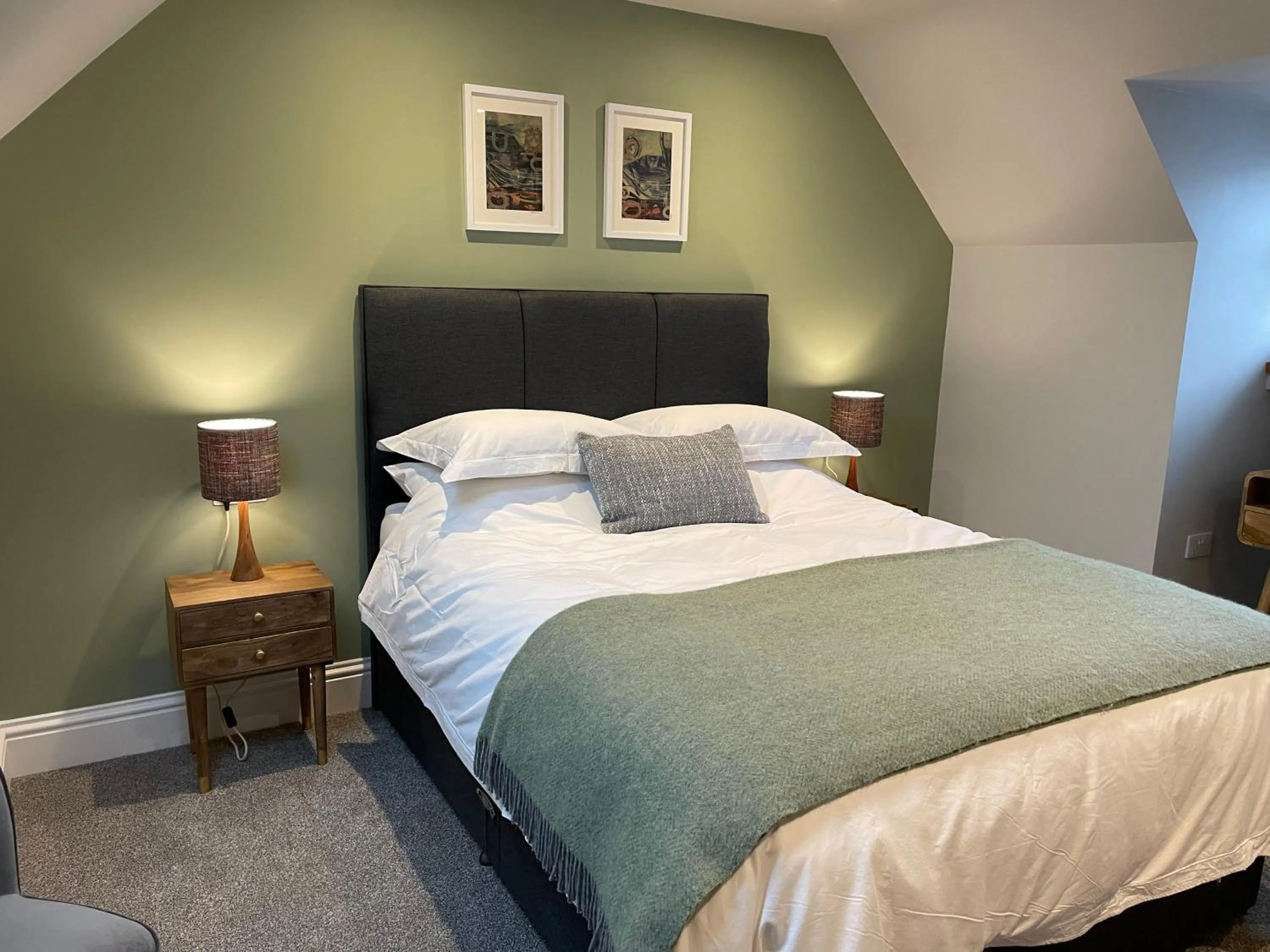 Bed in Rooms at Allium