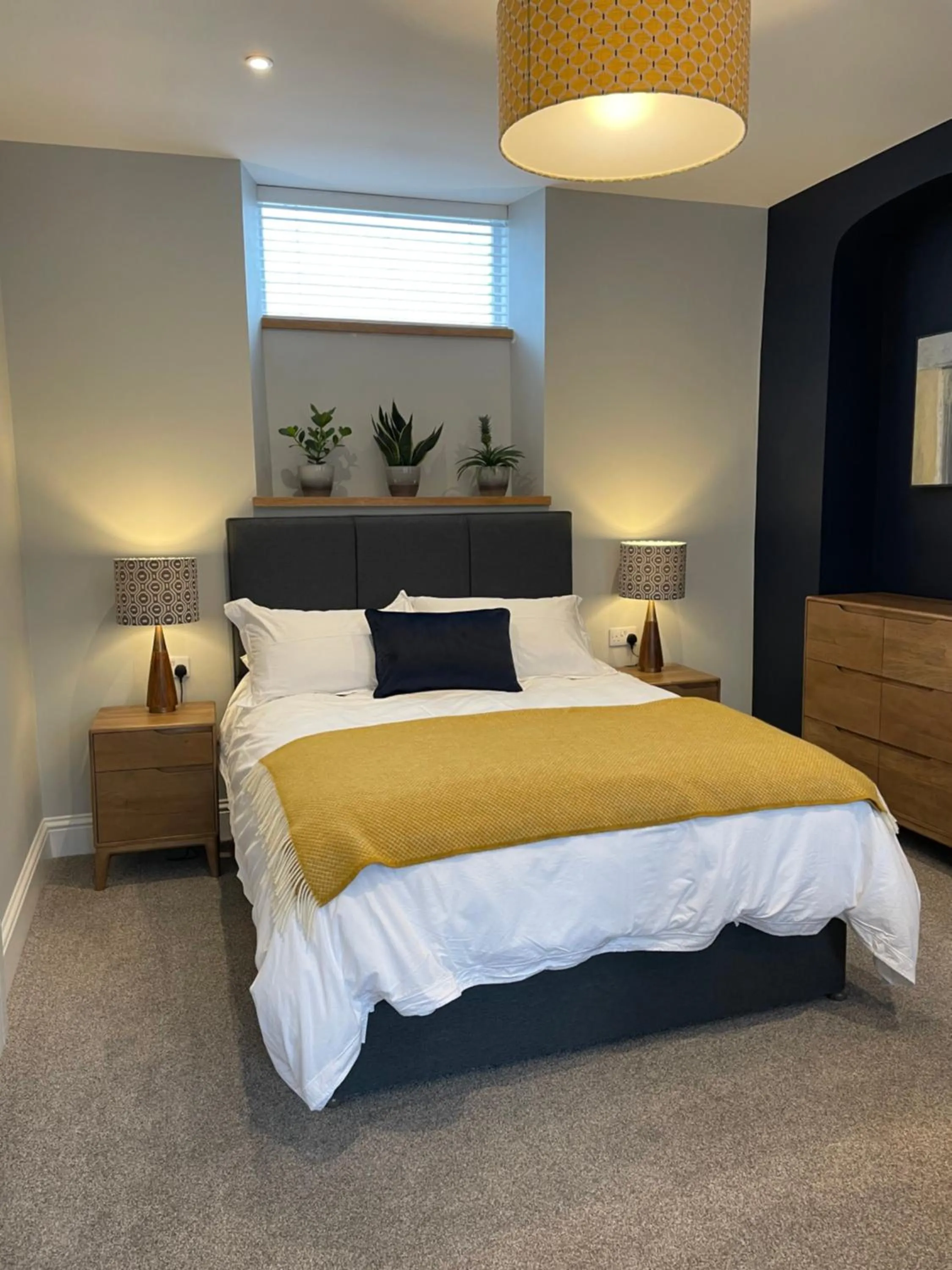 Bed in Rooms at Allium