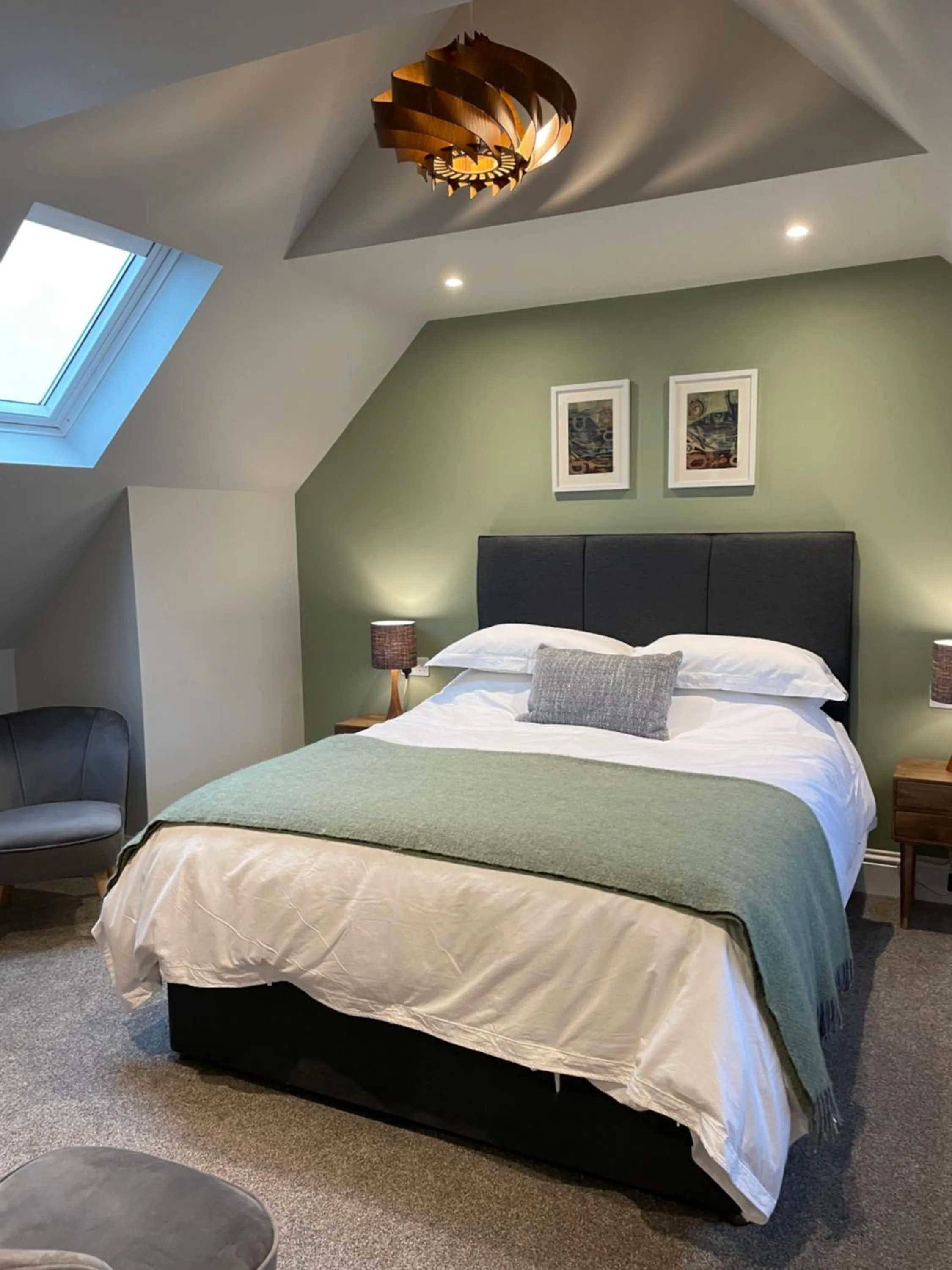 Bed in Rooms at Allium