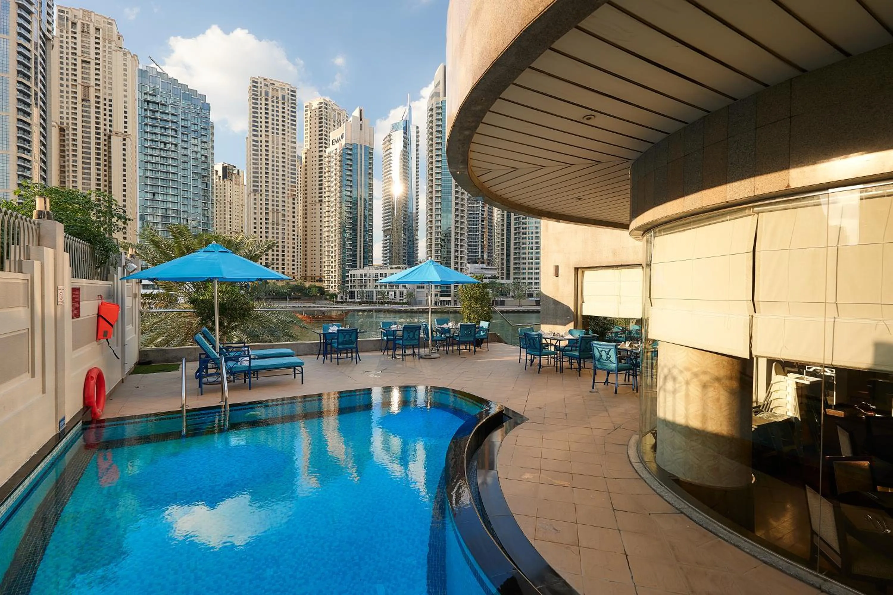 Swimming pool in City Premiere Marina Hotel Apartments