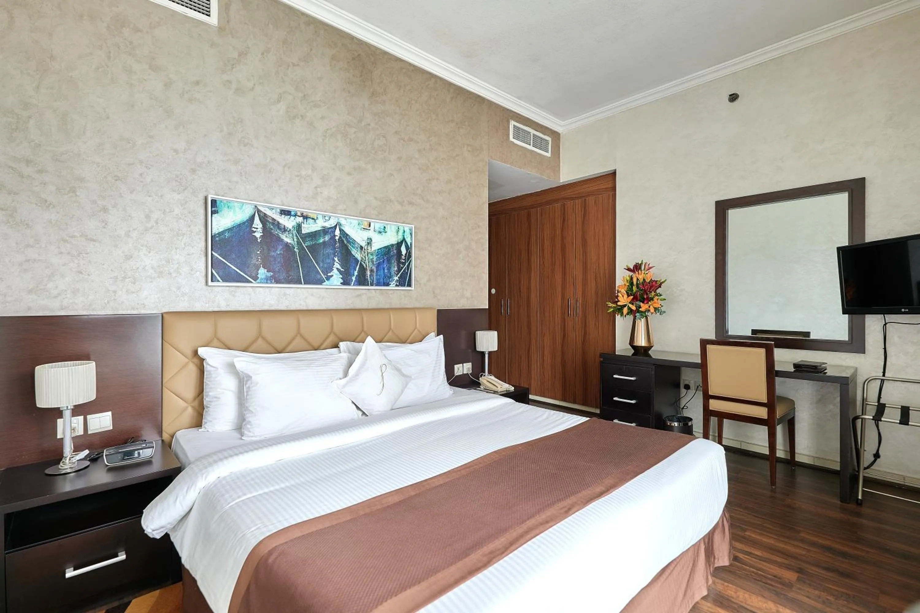 Bedroom, Bed in City Premiere Marina Hotel Apartments