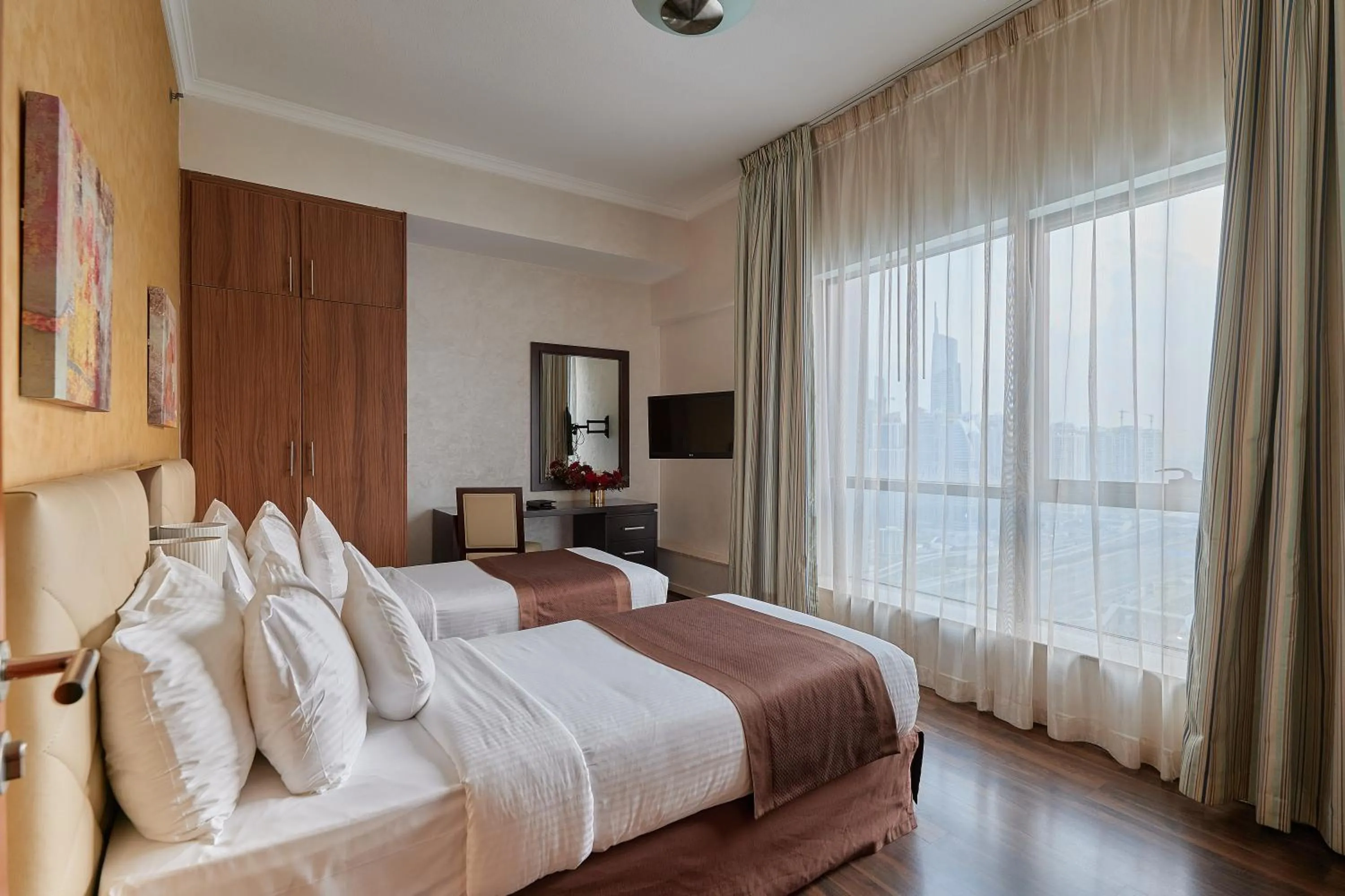 Bedroom, Bed in City Premiere Marina Hotel Apartments