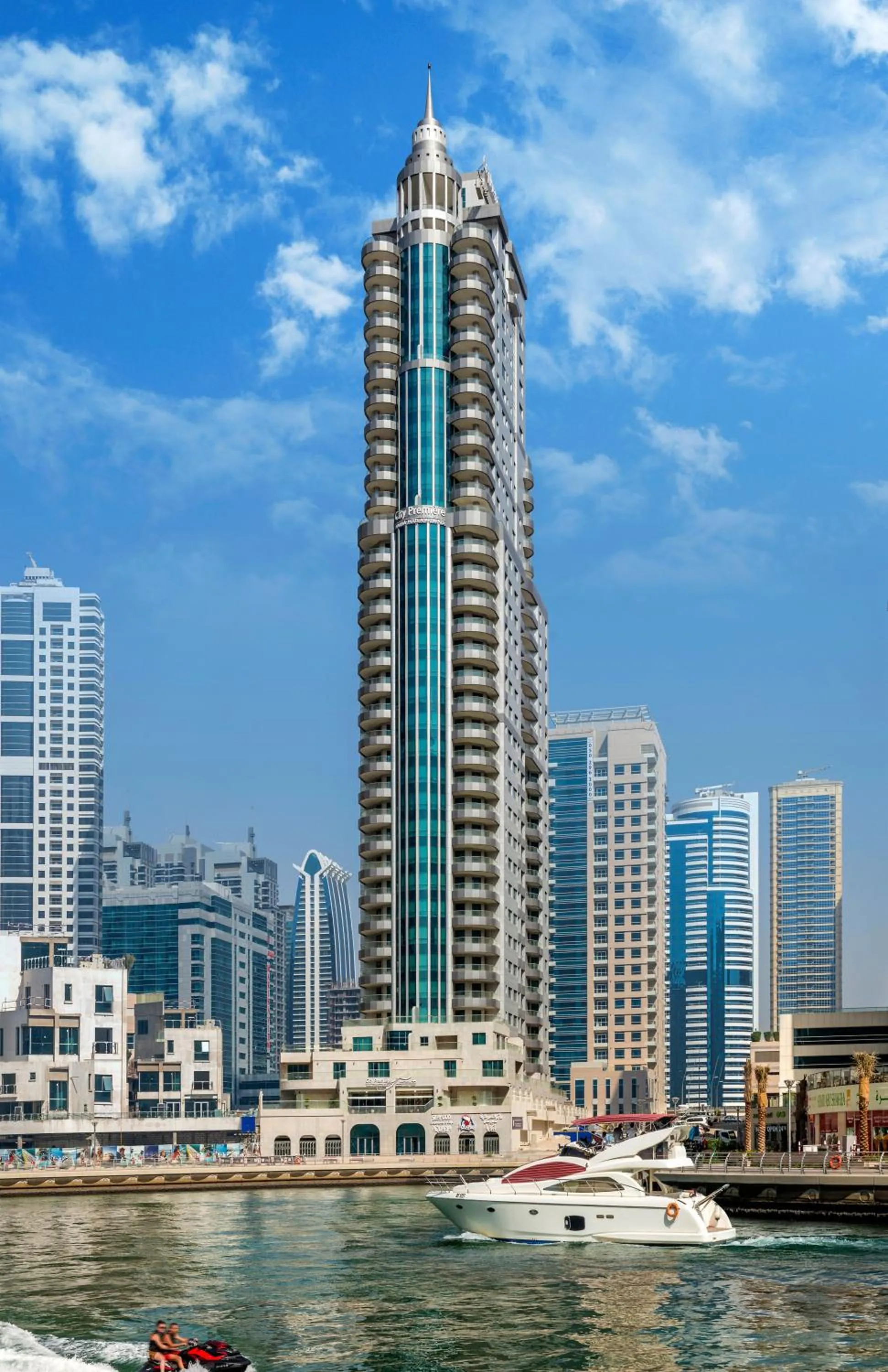 Facade/entrance in City Premiere Marina Hotel Apartments