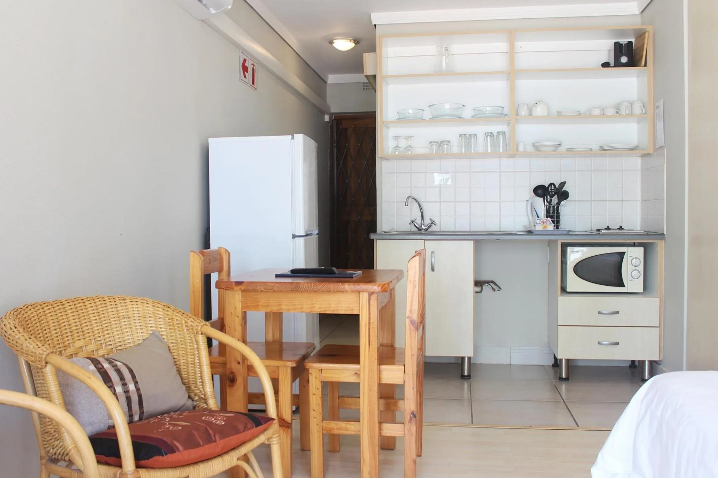 Kitchen or kitchenette in Oceans Hotel & Self Catering