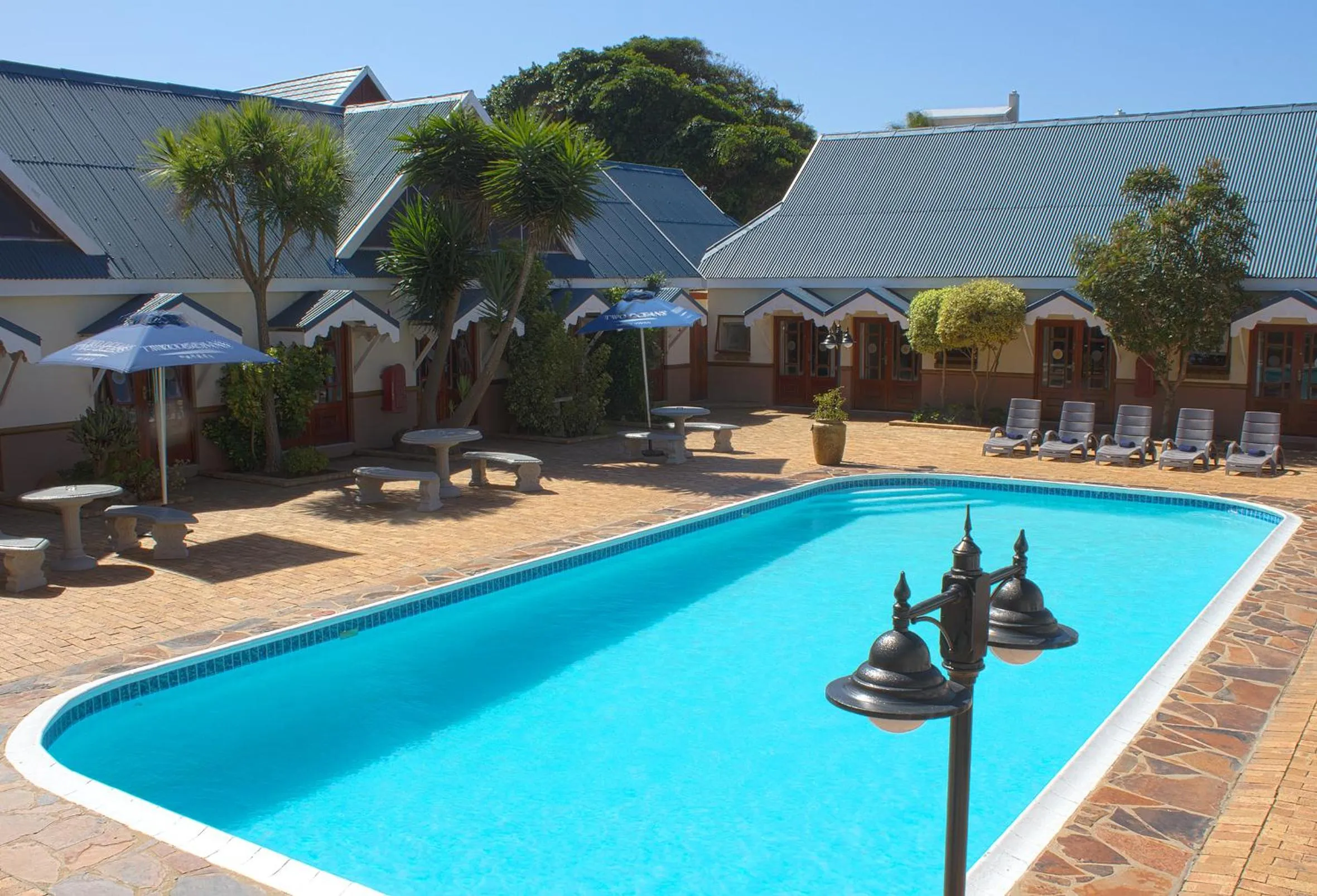 Pool view in Oceans Hotel & Self Catering