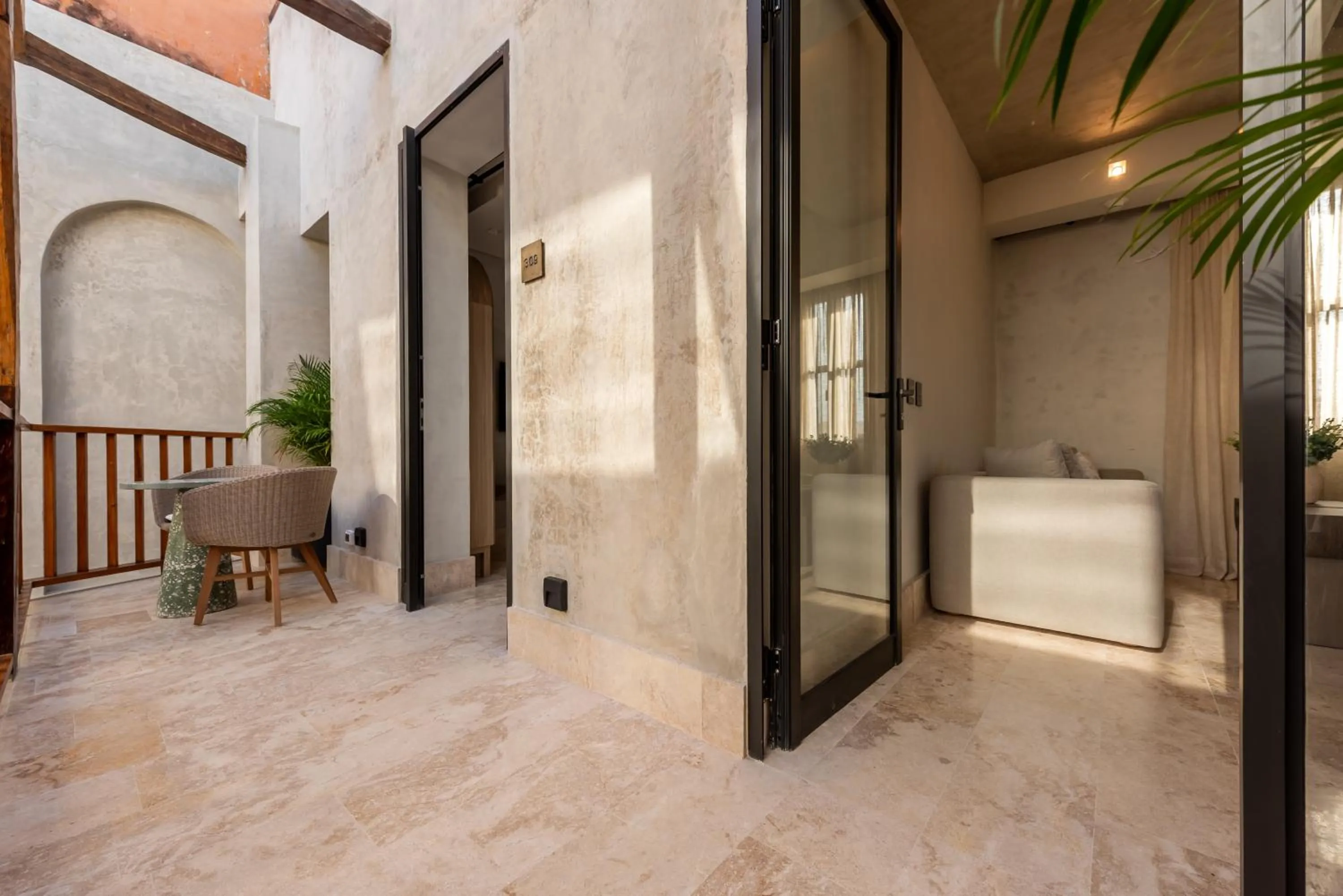 Balcony/Terrace in Cinco Quintas Hotel Boutique