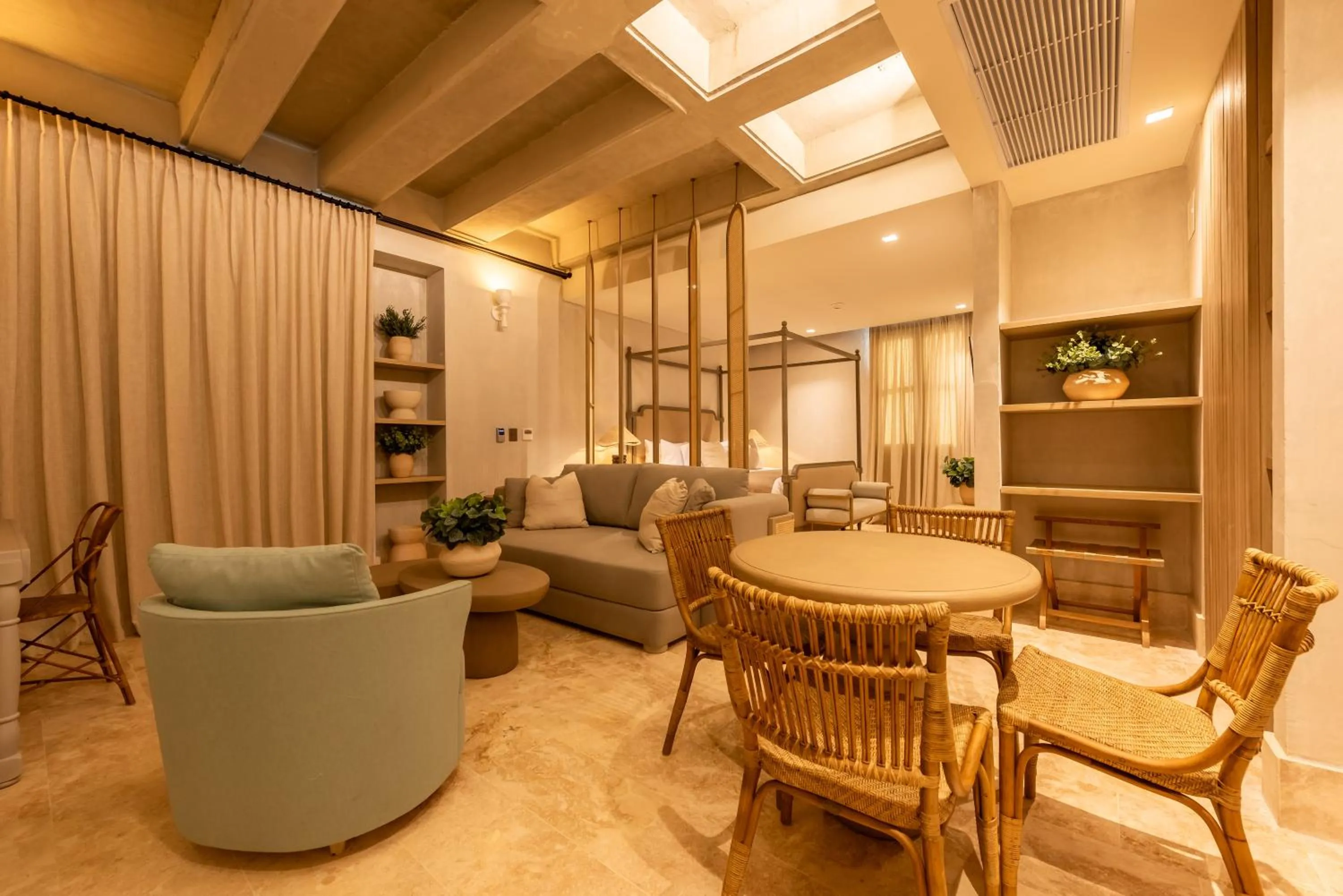 Seating area in Cinco Quintas Hotel Boutique