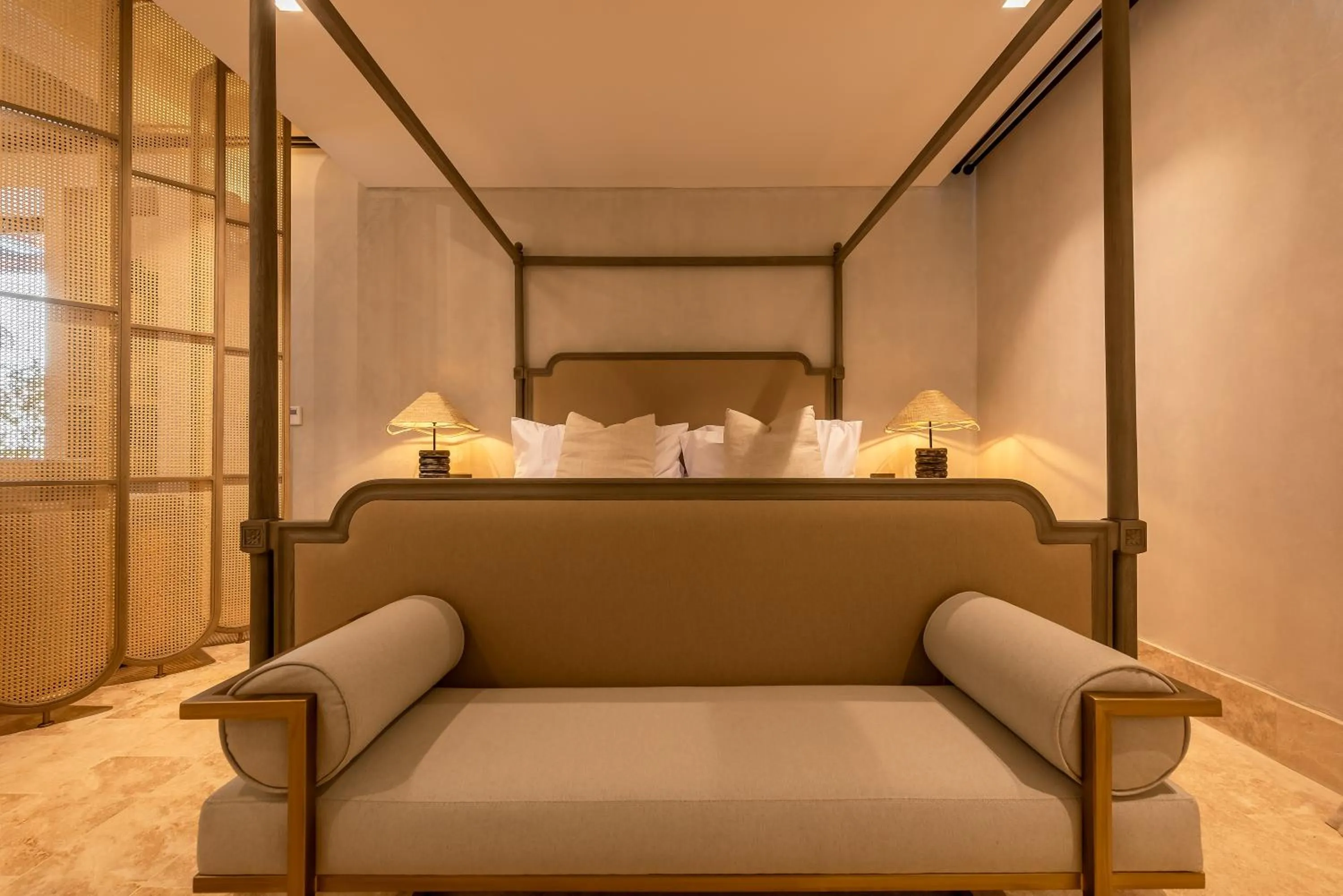 Bed in Cinco Quintas Hotel Boutique