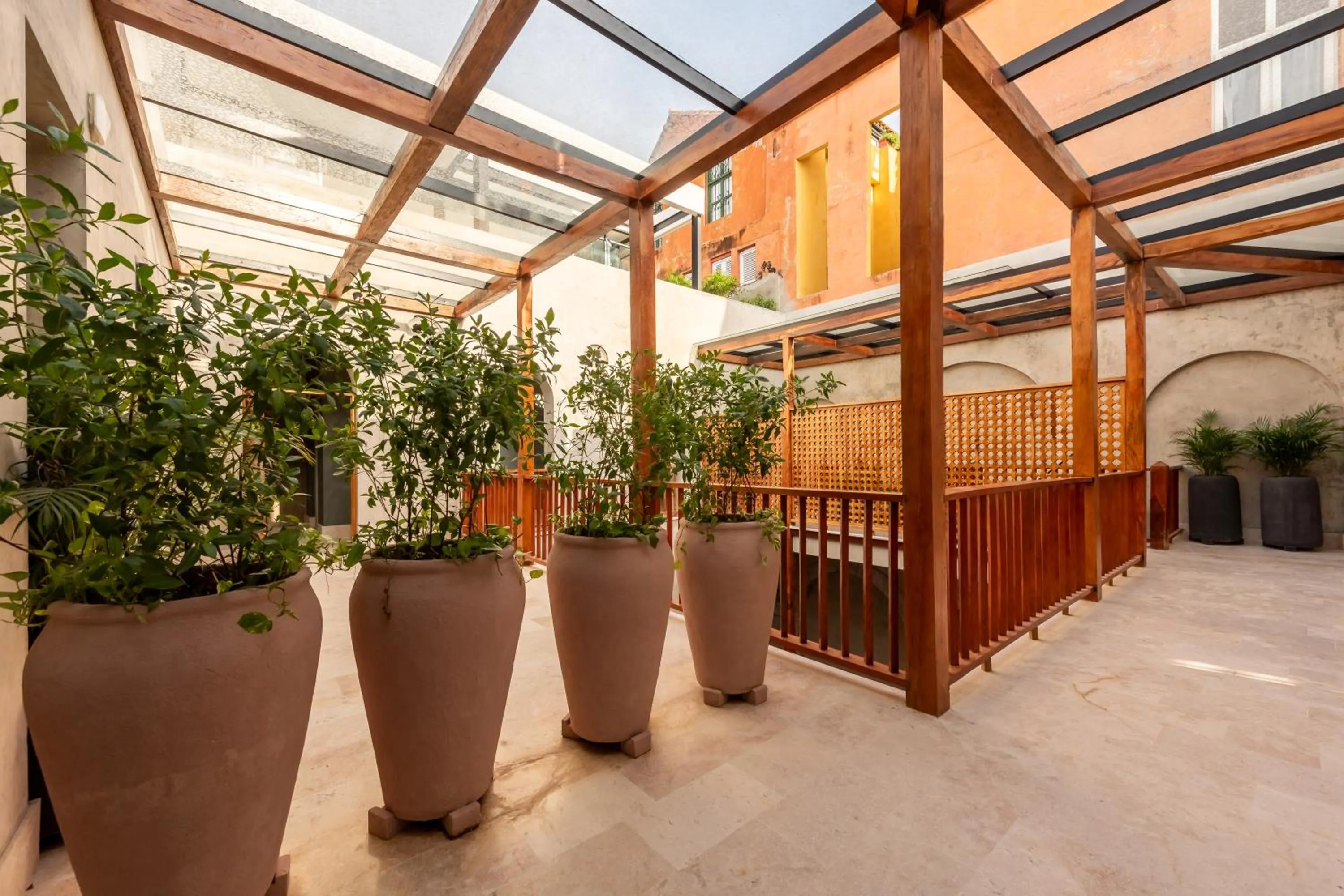 Property building in Cinco Quintas Hotel Boutique