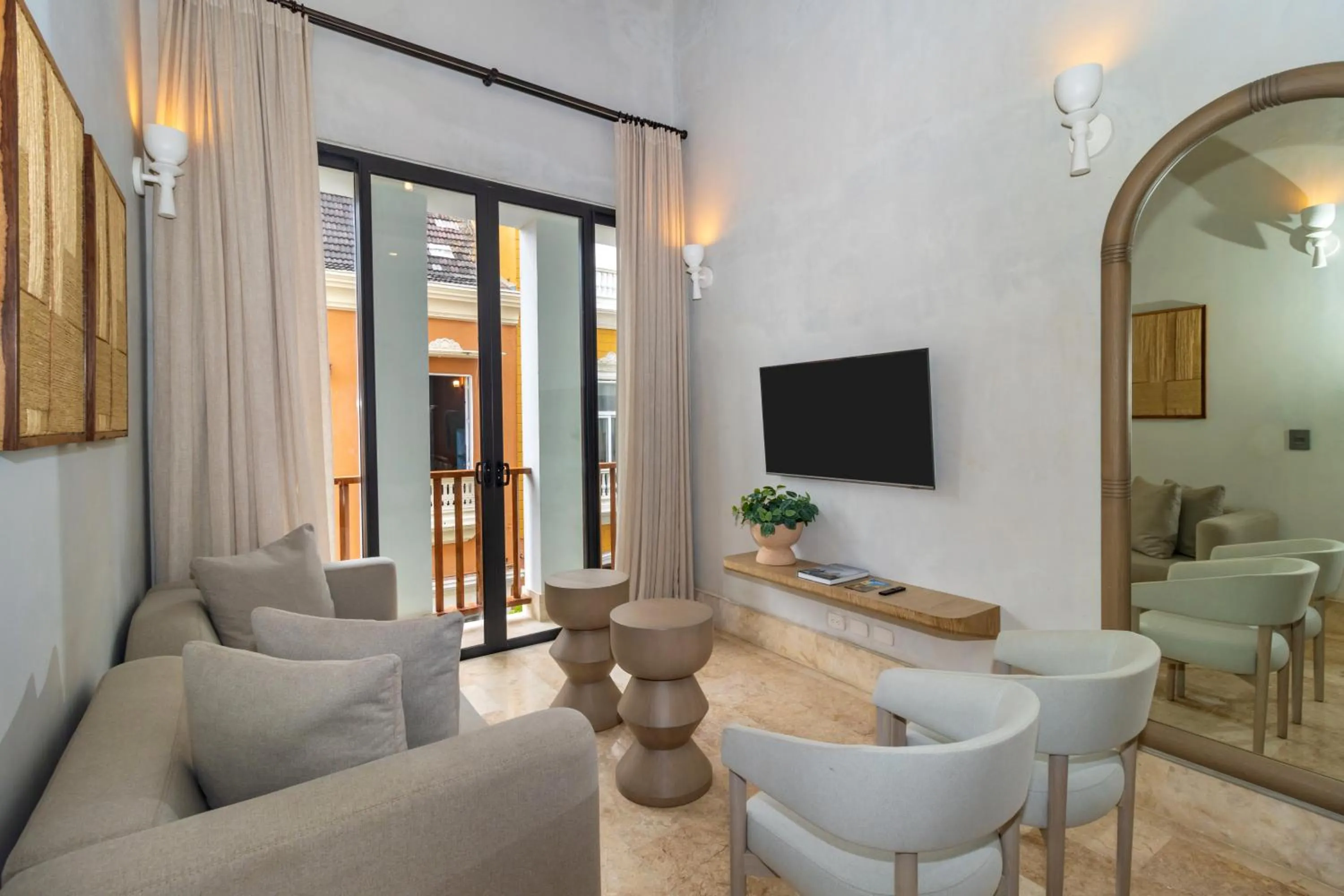 Living room in Cinco Quintas Hotel Boutique