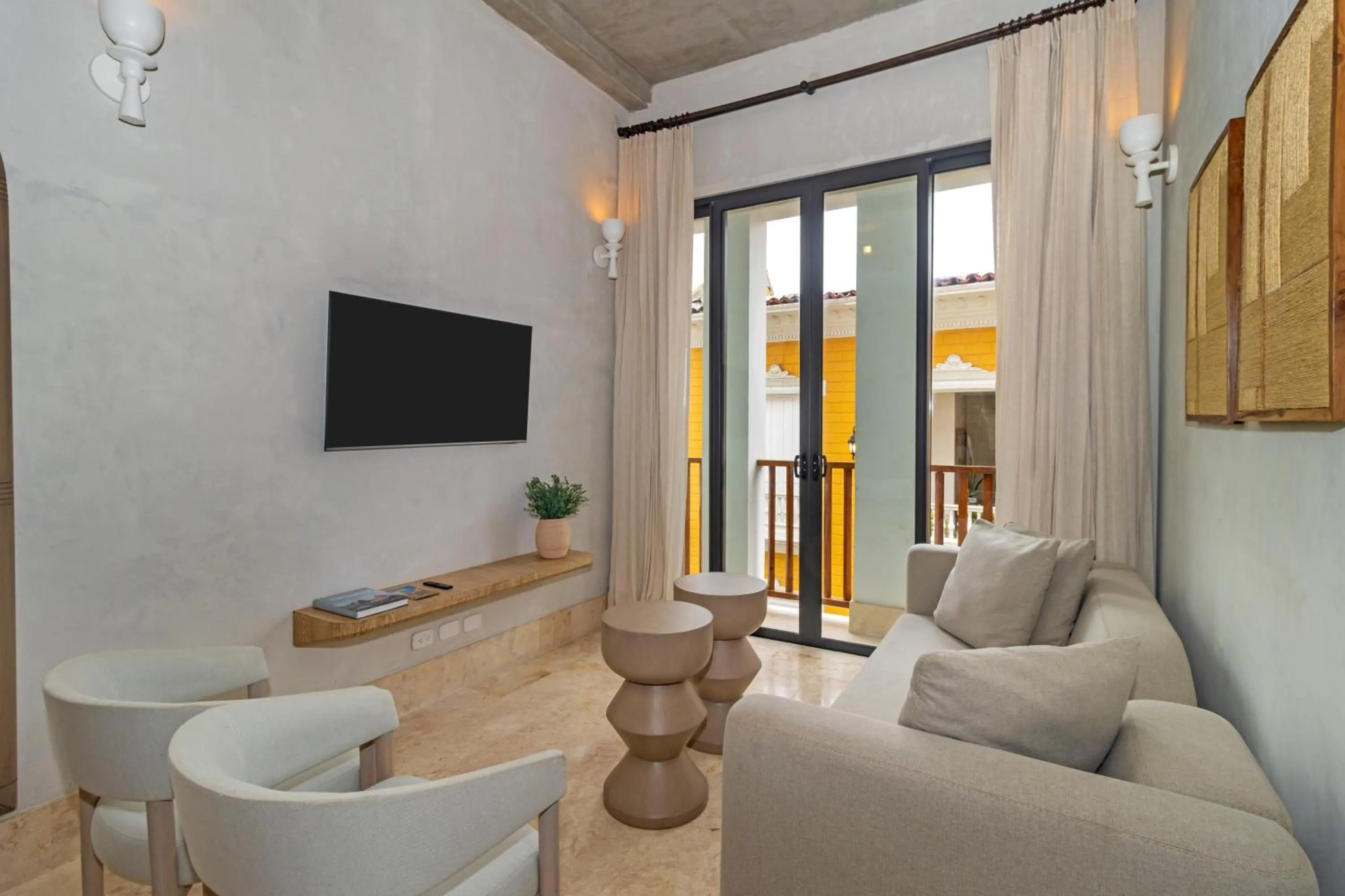 Living room in Cinco Quintas Hotel Boutique