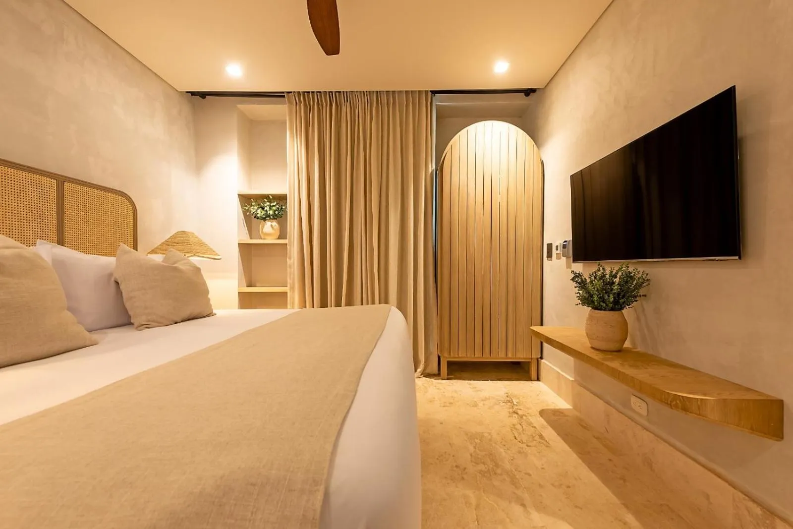Bed in Cinco Quintas Hotel Boutique