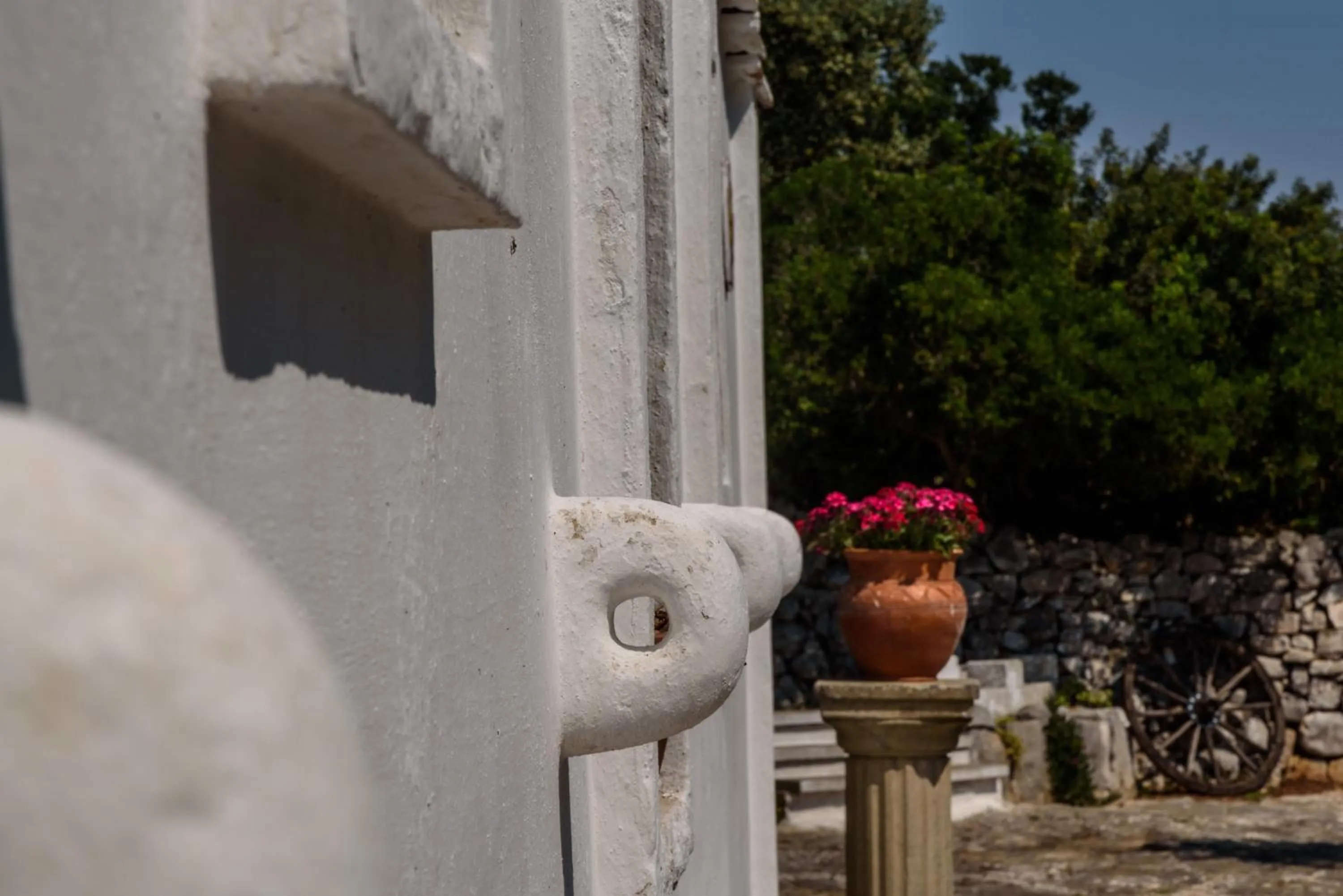 Decorative detail in B&b Cinque Stalle