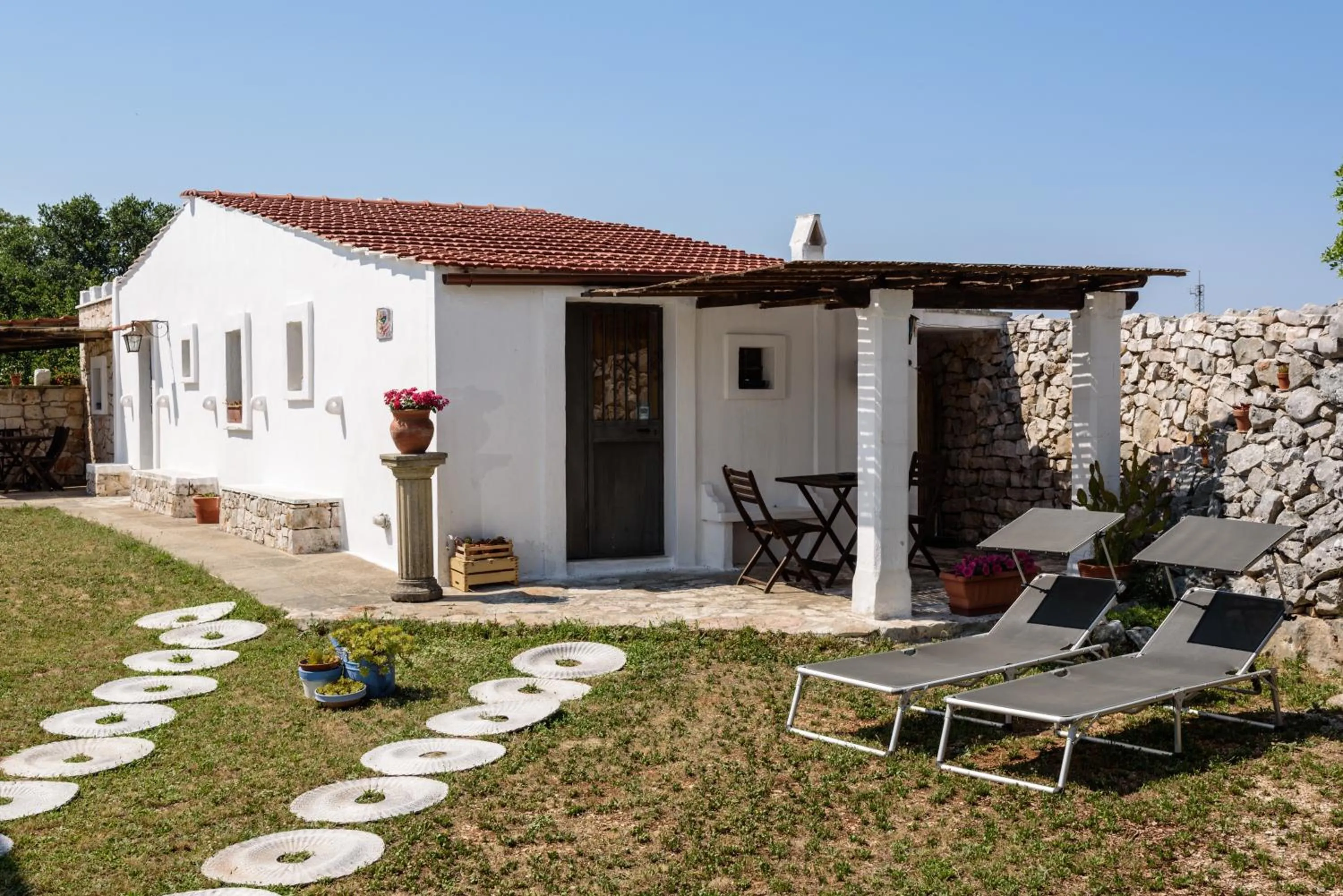 Garden in B&b Cinque Stalle