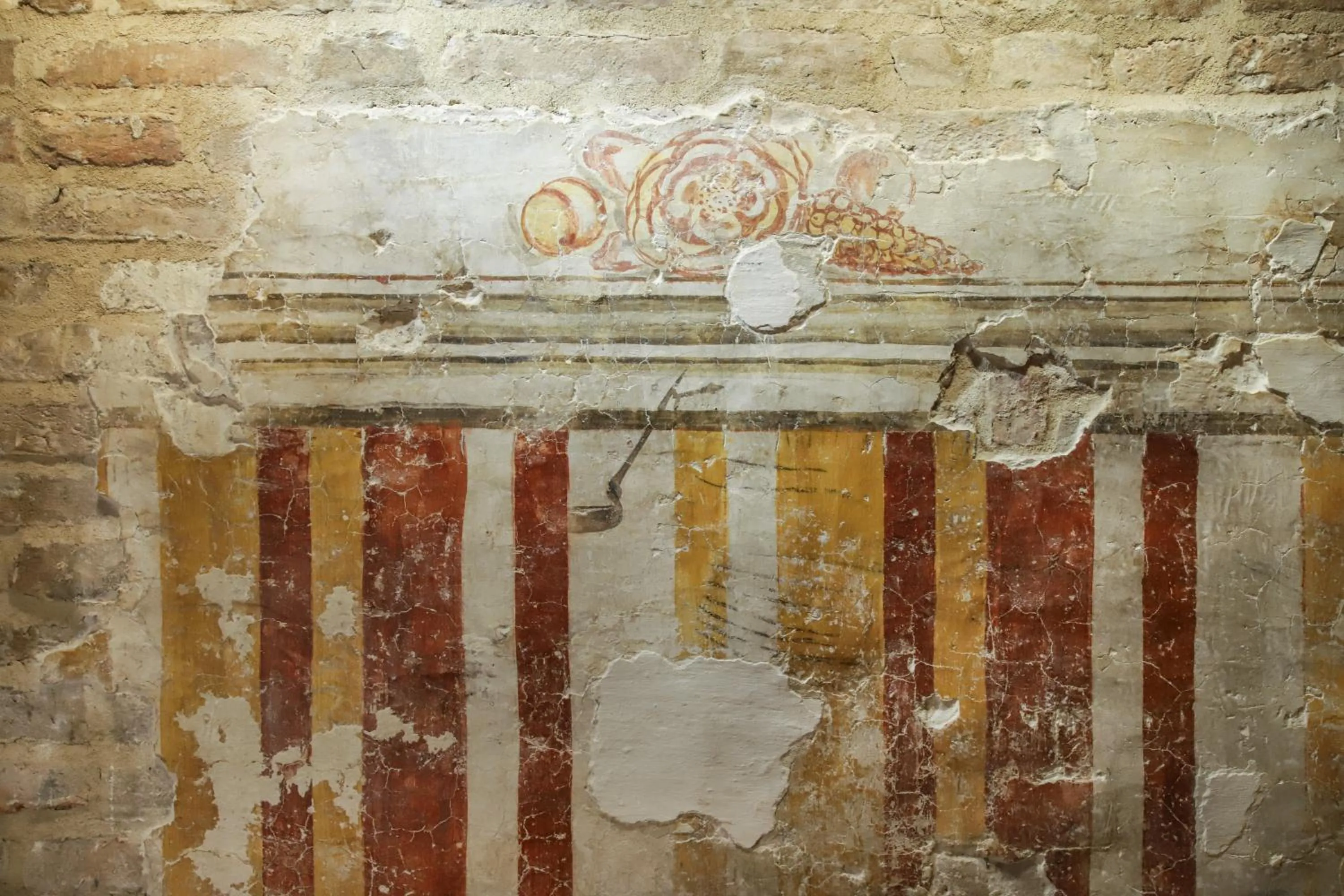 Decorative detail in Locanda Ponte Dante