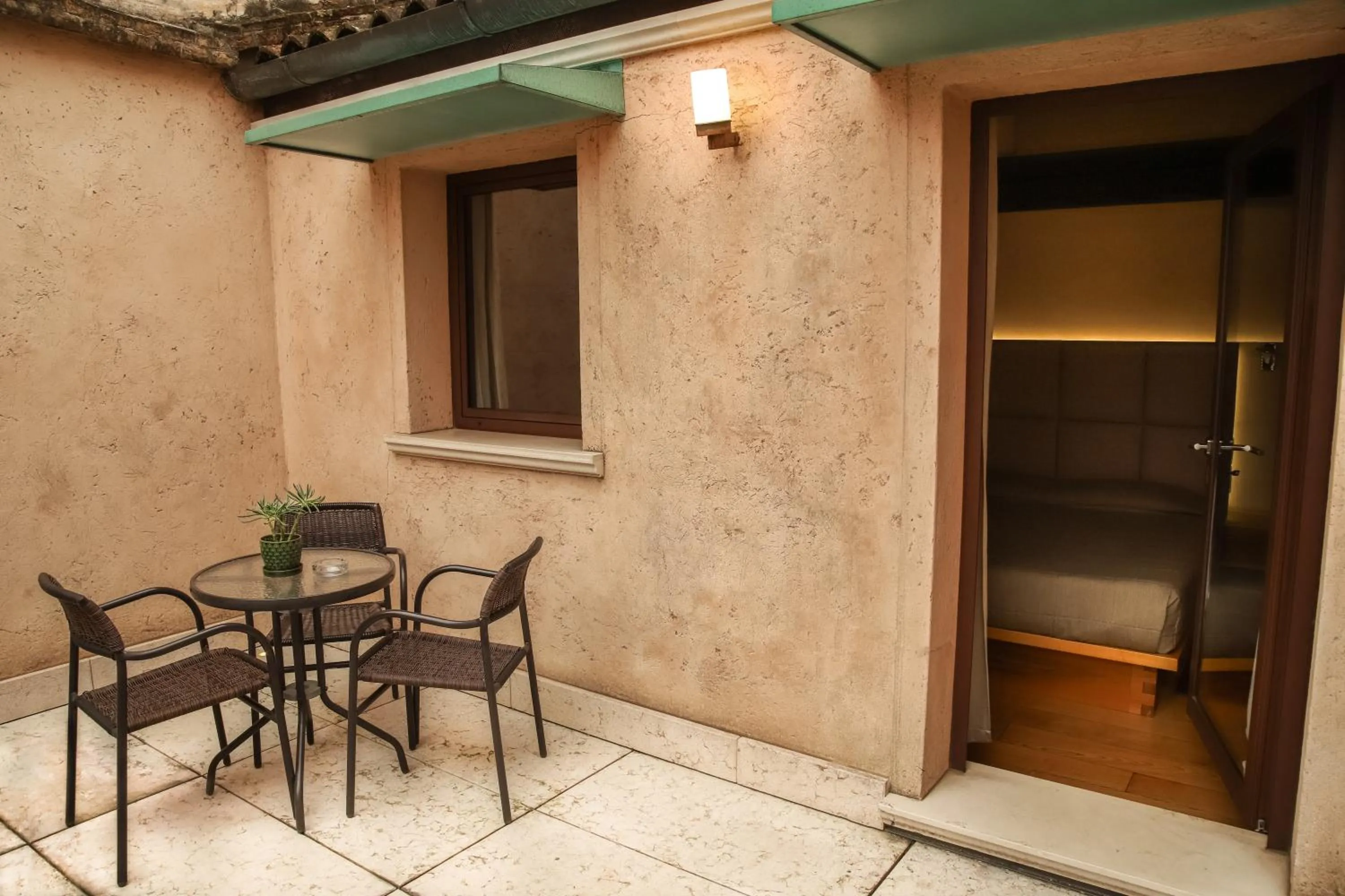 Balcony/Terrace in Locanda Ponte Dante