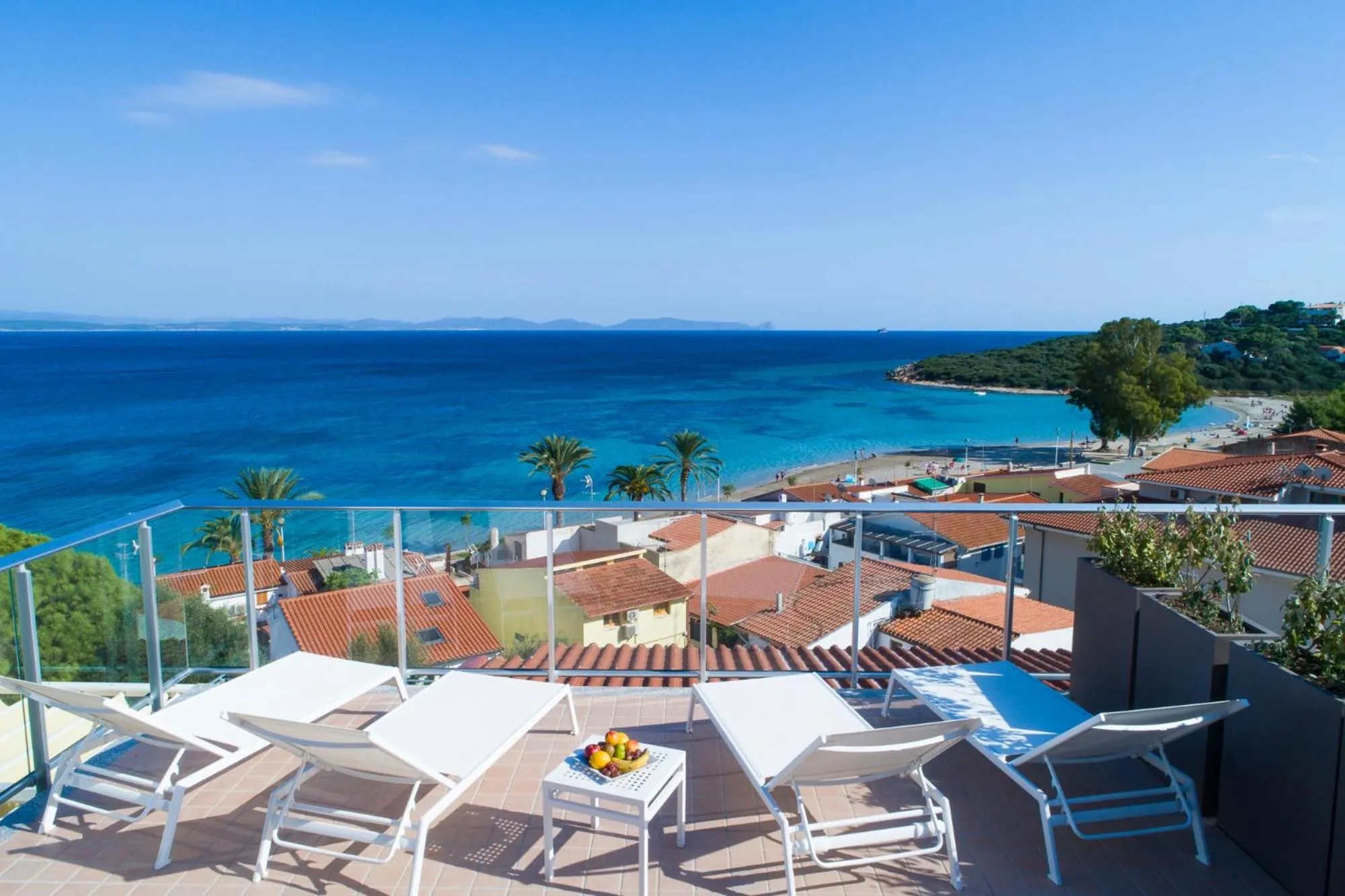 Sea view in Lu' Hotel Maladroxia