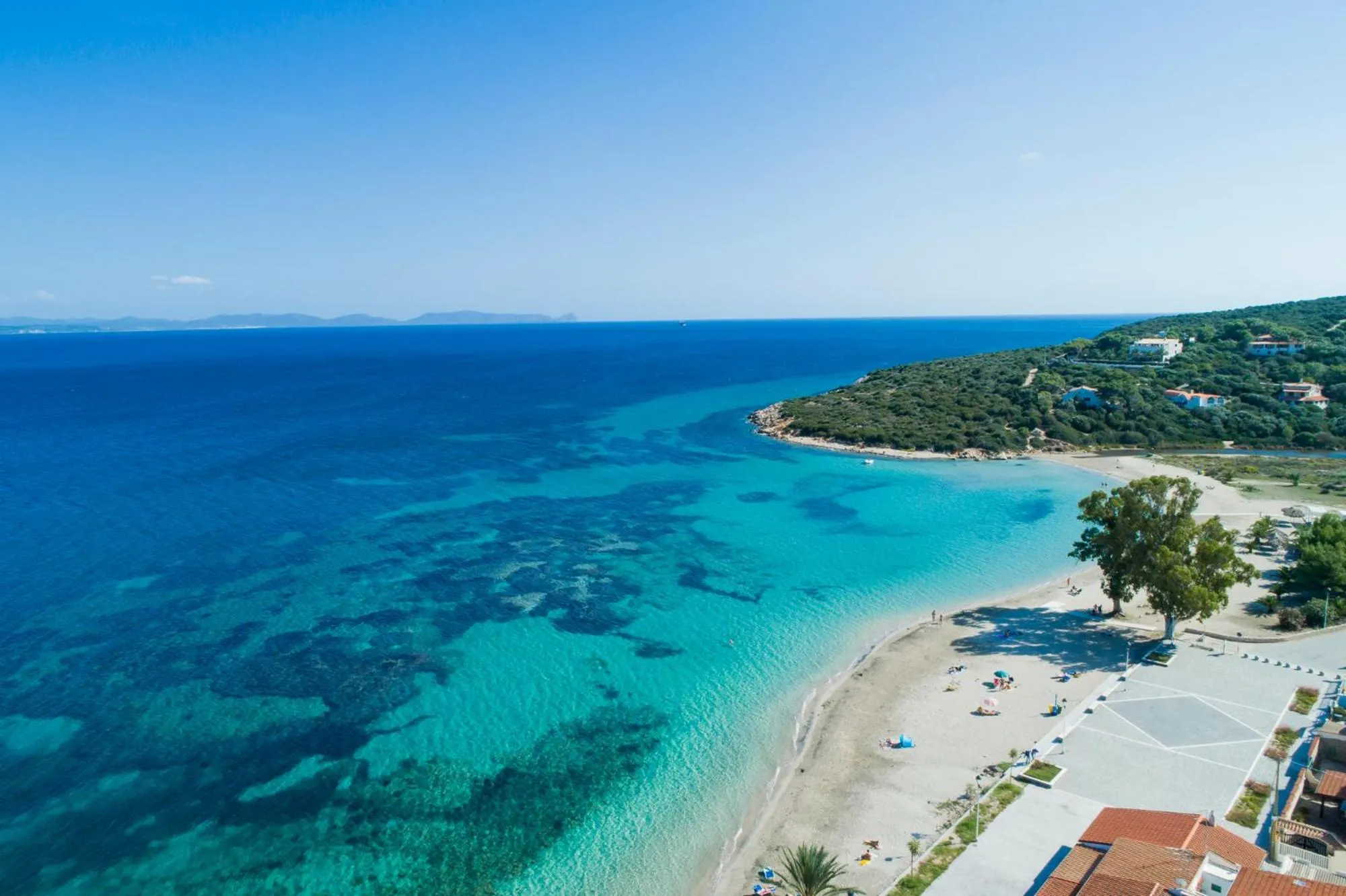 Beach in Lu' Hotel Maladroxia