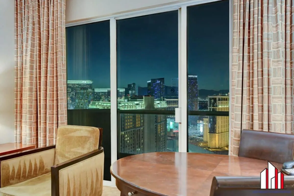 MGM Signature-36-705 F1 Track & Strip View Balcony